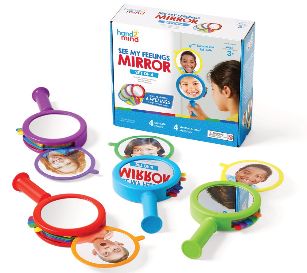 hand2mind See My Feelings Mirror Set of 4