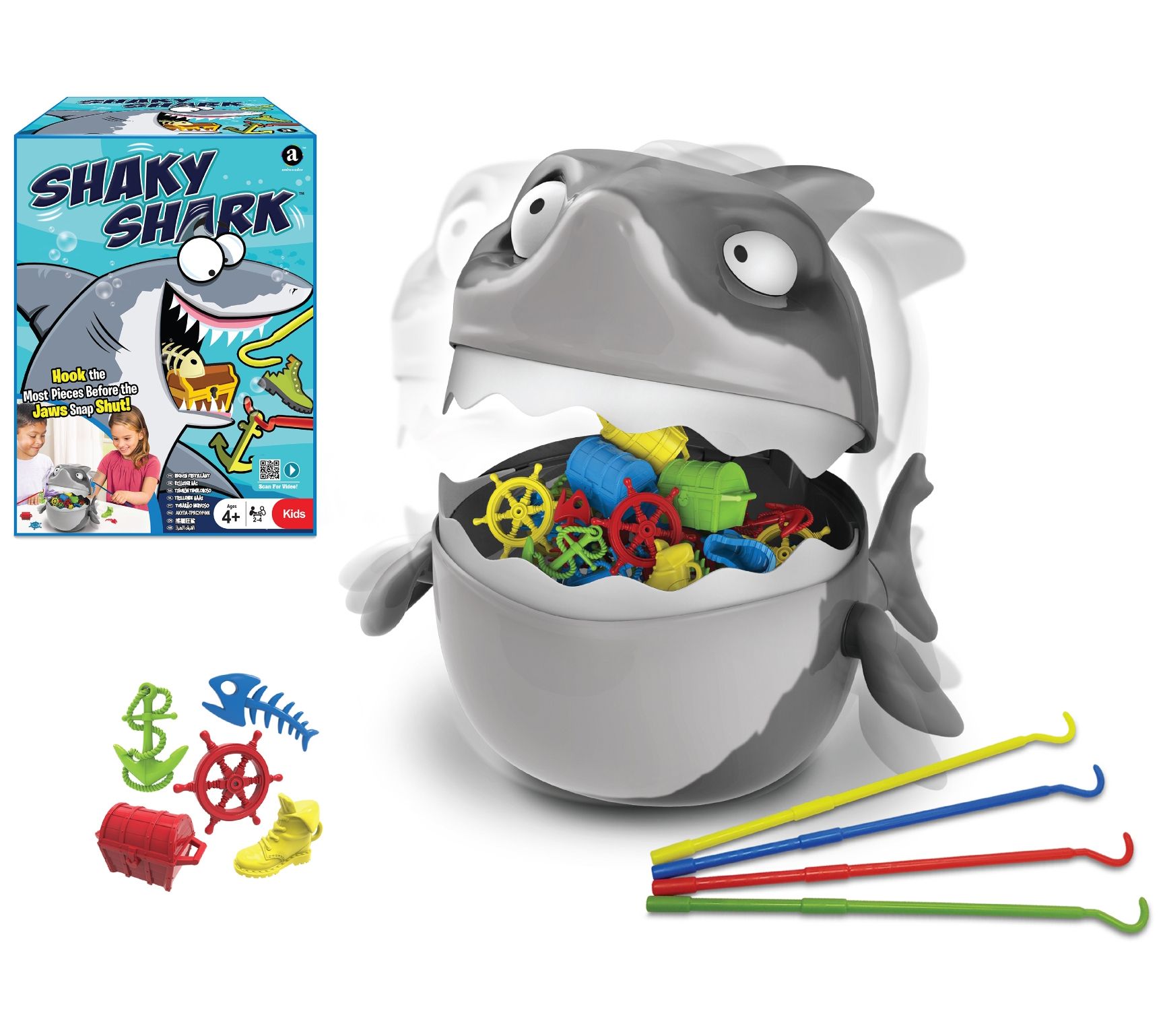 Pressman Toys - Shark Bite- Kids & Family Game 