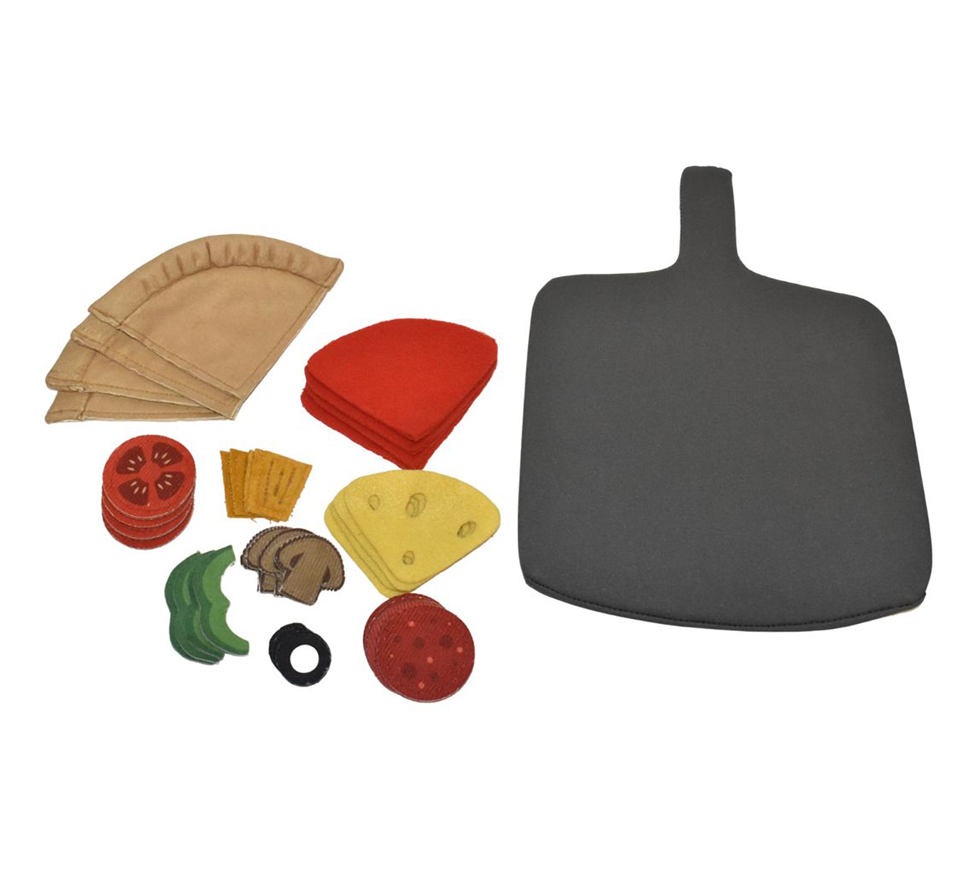 PopOhVer Plush Food Set - Pizza Party