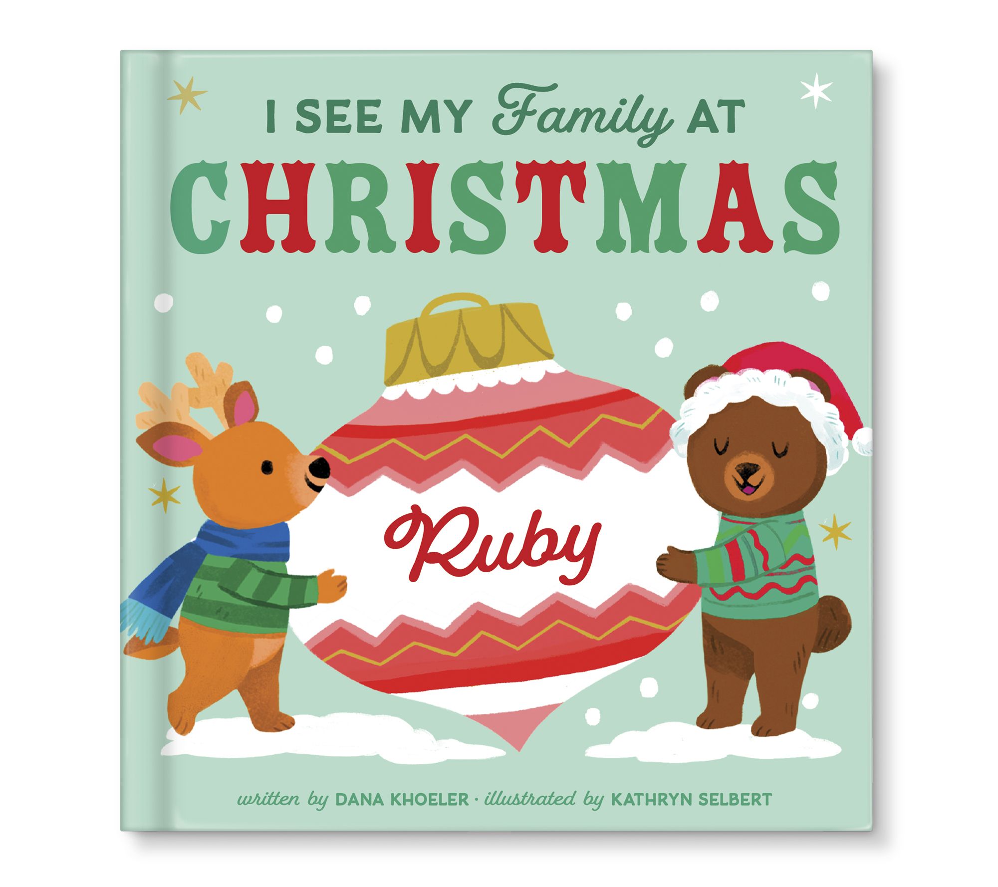 I See Me! Family Christmas Pers onalized Board Book