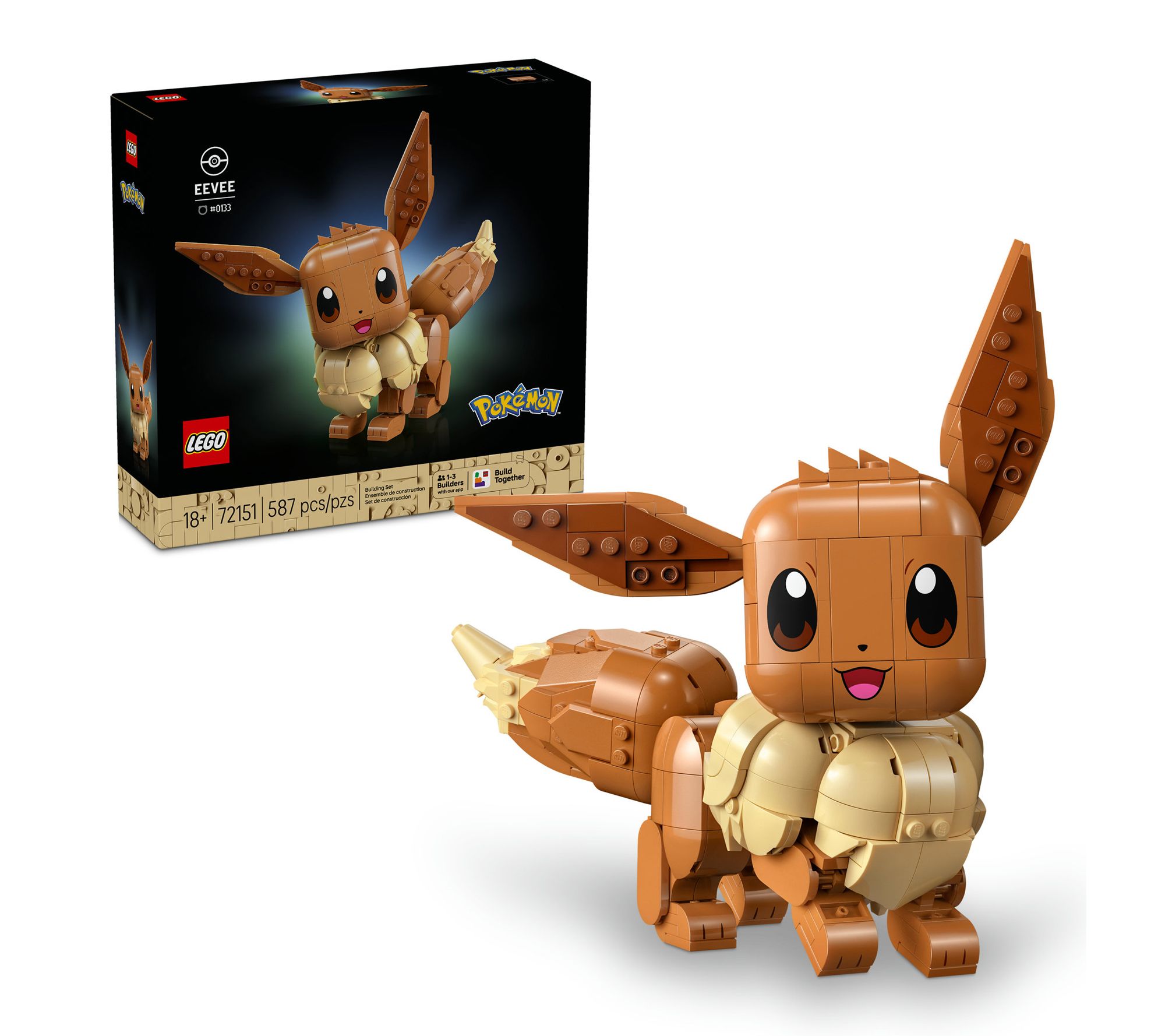  LEGO Pokemon Eevee Building Set