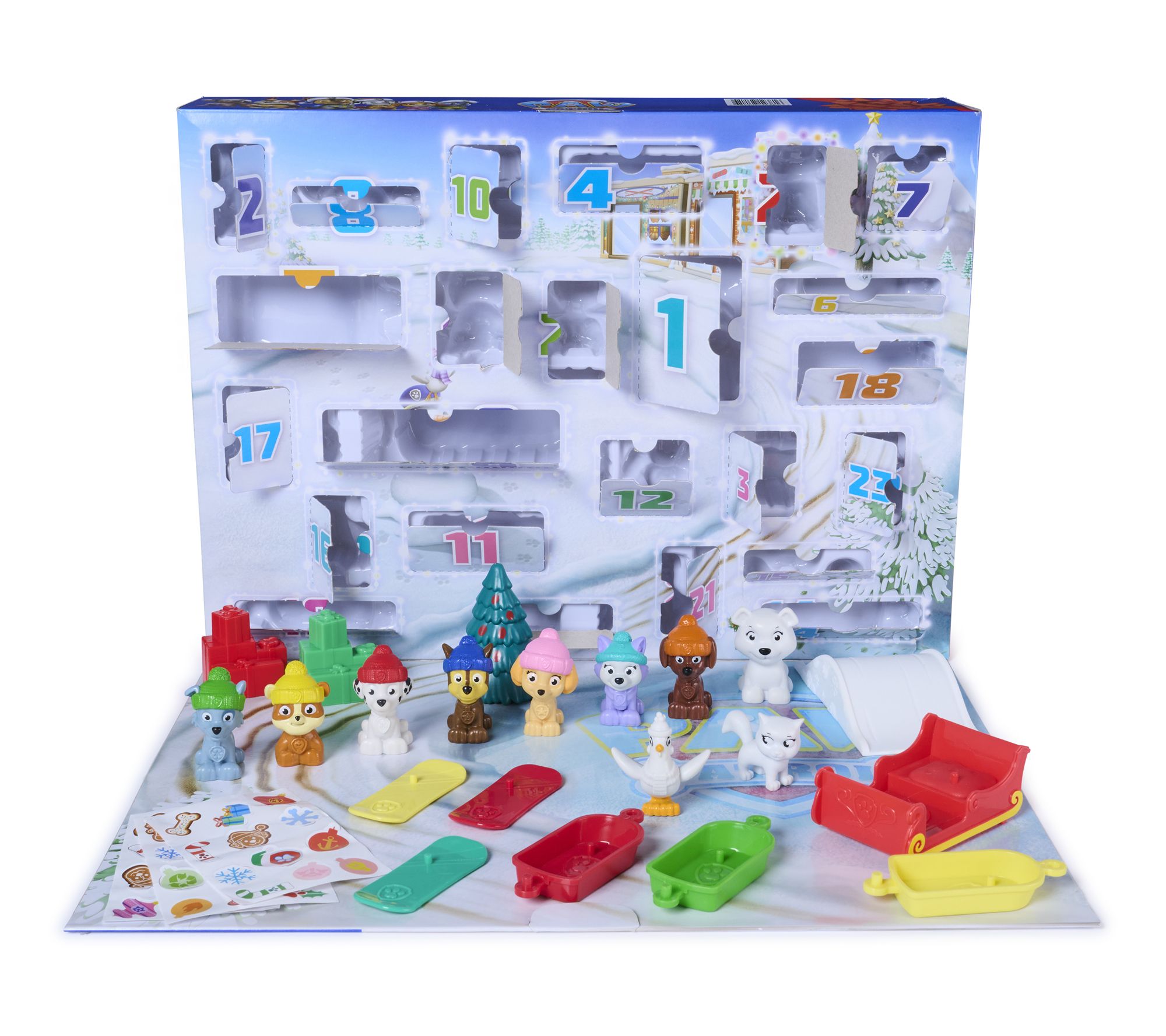 Paw Patrol Holiday Puppy Squad Holiday Advent Calendar