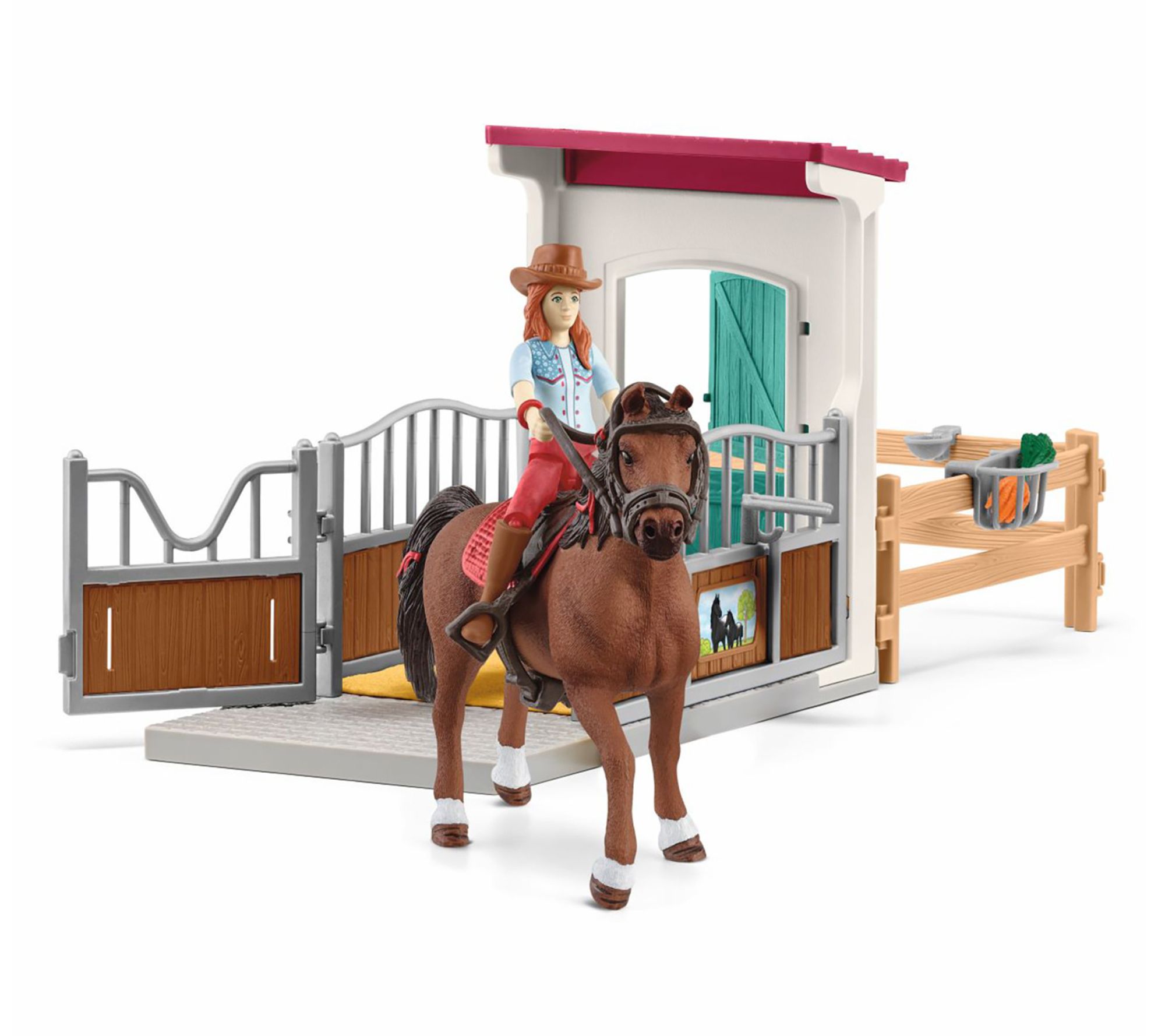 Schleich Horse Club Hannah & Cayenne Figure Playset
