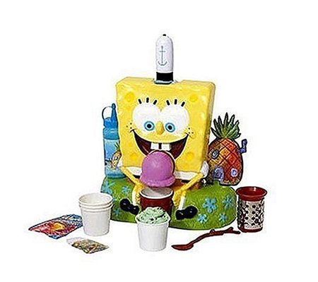 SpongeBob Deluxe Soft Ice Cream and Sno-Cone Maker - Page 1 — QVC.com