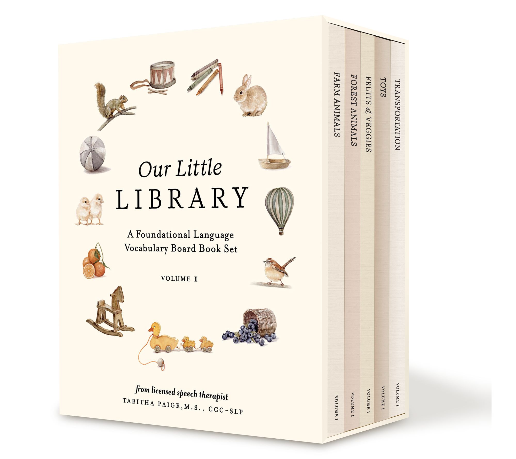 Our Little Library Book Set by Tabitha Paige