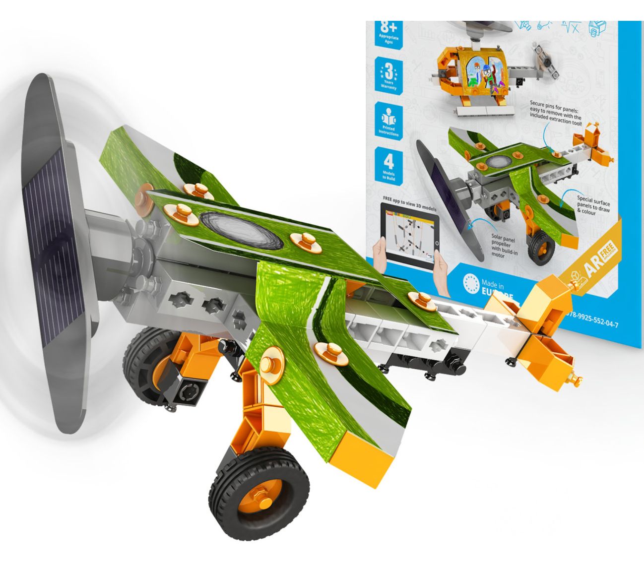 Engino: Labs Junior: How Solar Energy Works - Brick Building