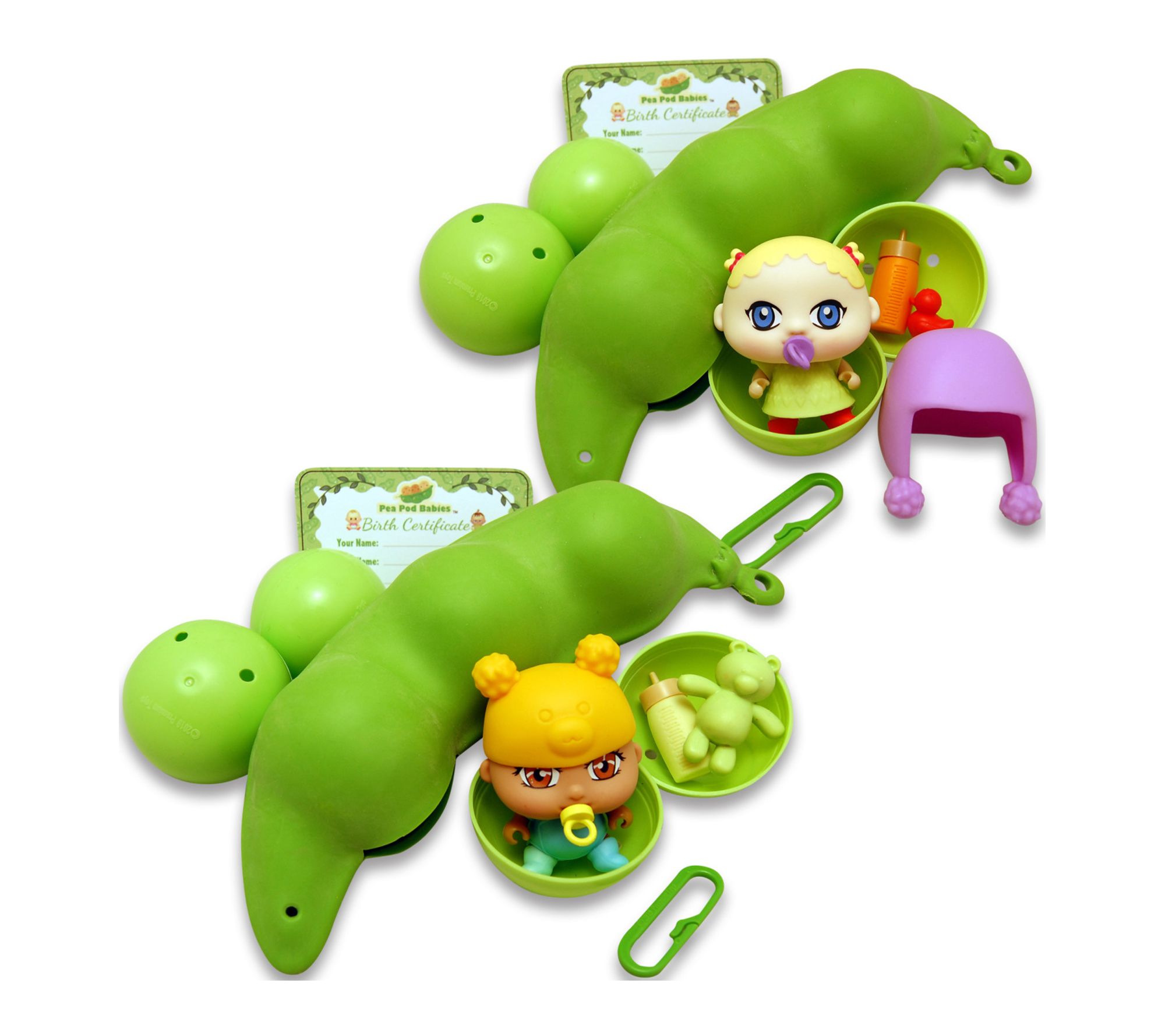 Pea Pod Babies Collectible 2 Pack Mystery Surprise