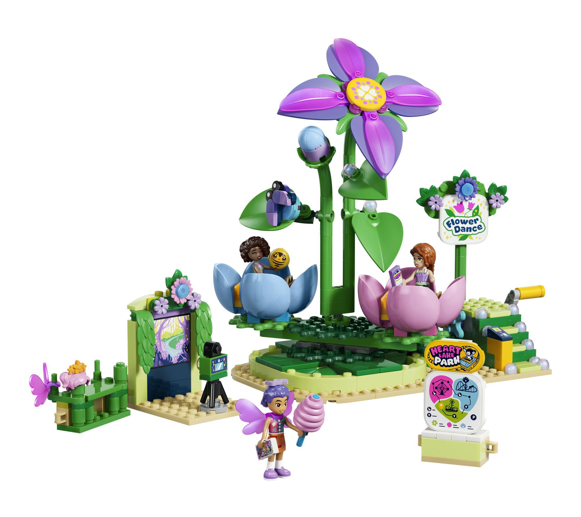 LEGO Friends Spinning Flower & Fairy Teacup Ride 42702 321 Pieces