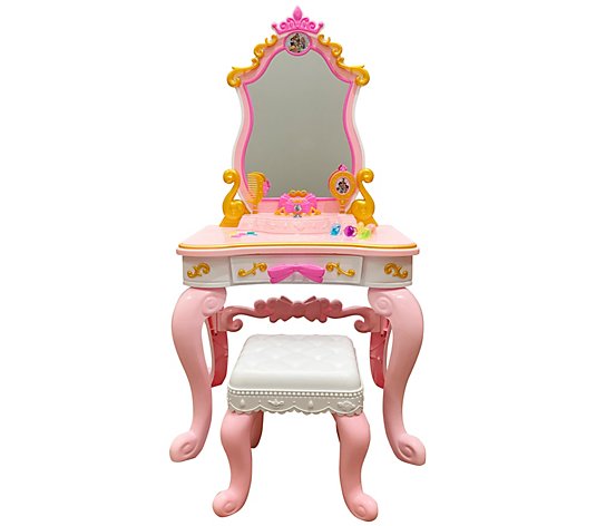 Disney Princess Ultimate Al Vanity, Disney Princess Makeup Table And Chair