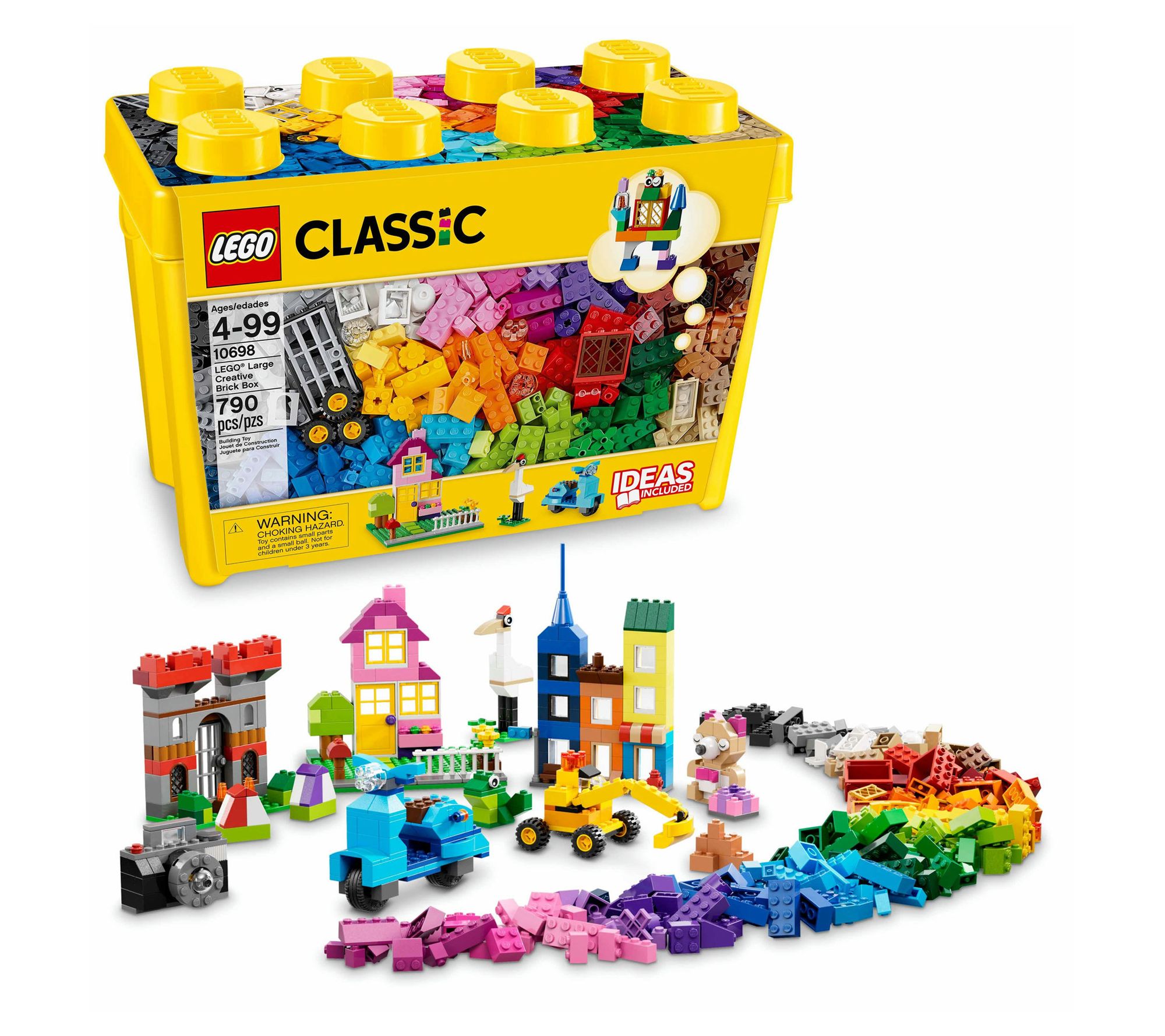 LEGO Classic Large Creative Brick Box 10698Build Set 790Pc