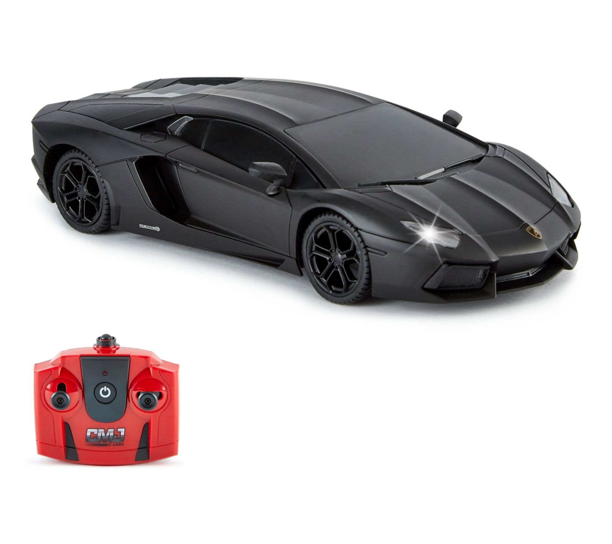 CMJ RC Cars: Lamborghini LP700-4 - Black, 1:24Scale