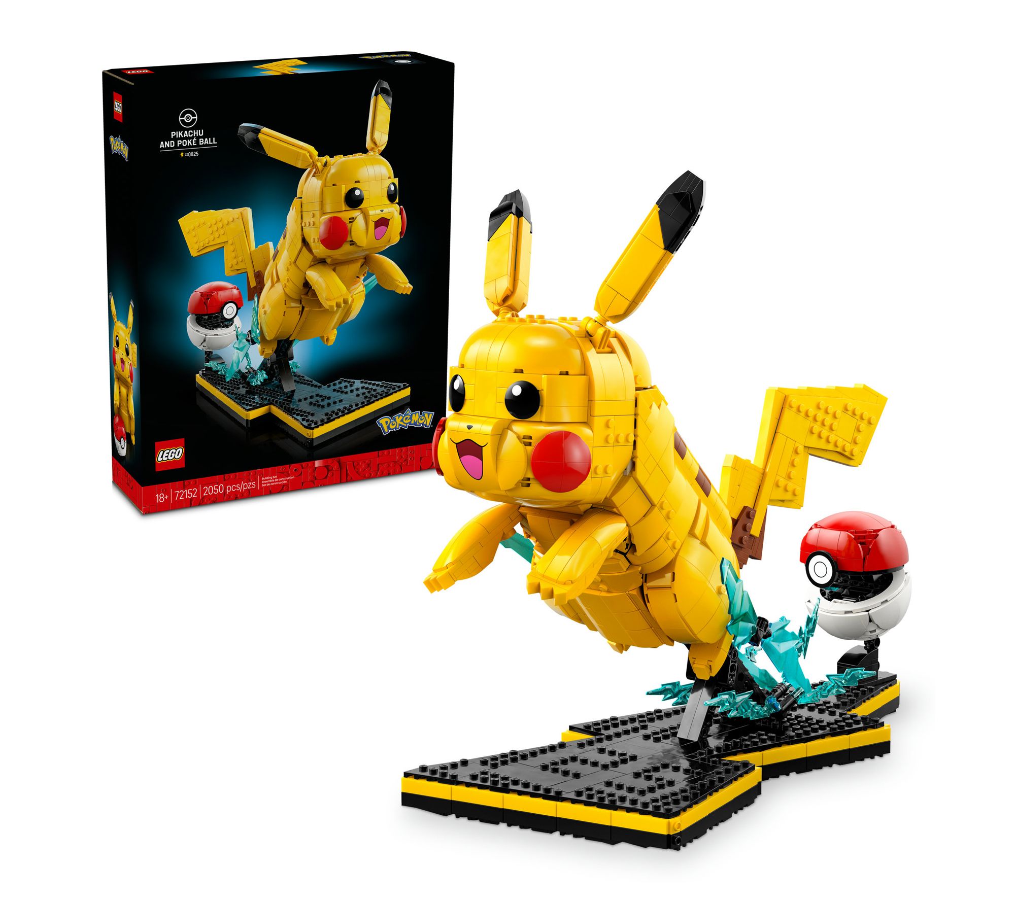  LEGO Pokemon Pikachu and Poke Ball