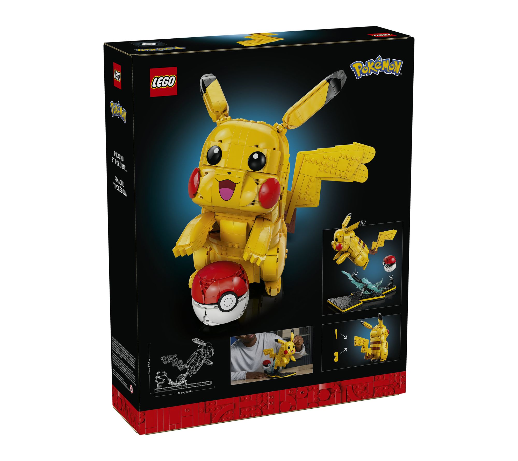 LEGO Pokemon Pikachu and Poke Ball - QVC.com