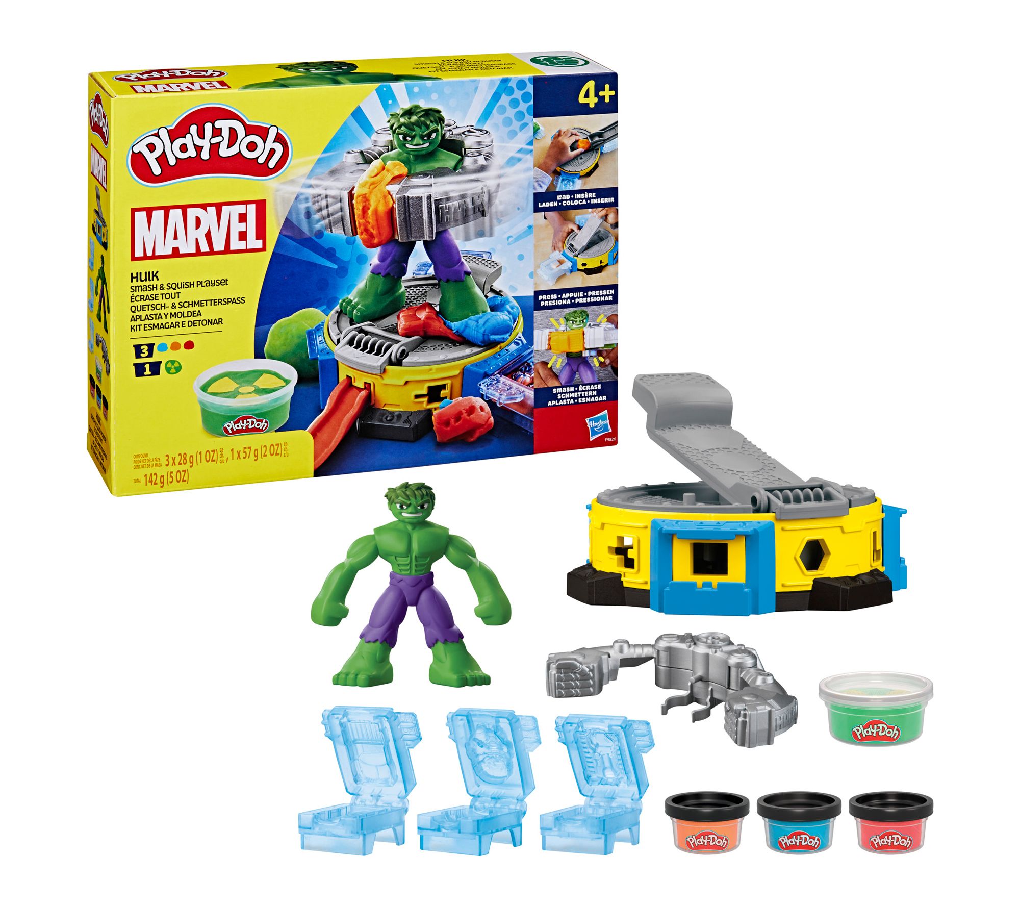 Play-Doh Marvel Hulk Smash & Squish Playset