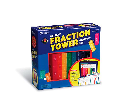 Deluxe Fraction Tower Activity Set by LearningResources