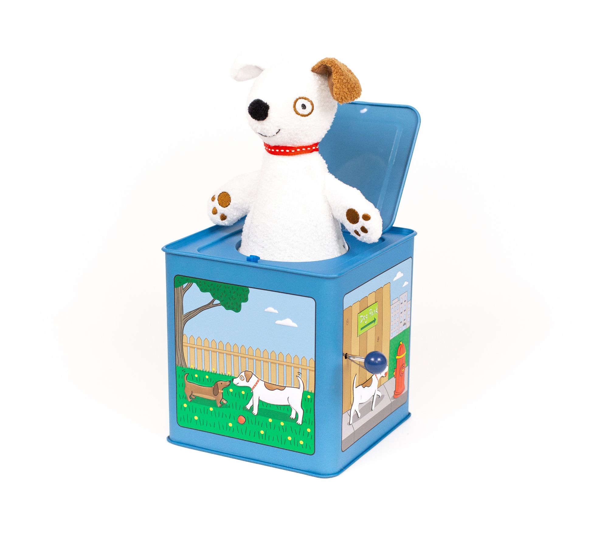 Jack Rabbit Creations Jack The Dog Tin Jack In The Box