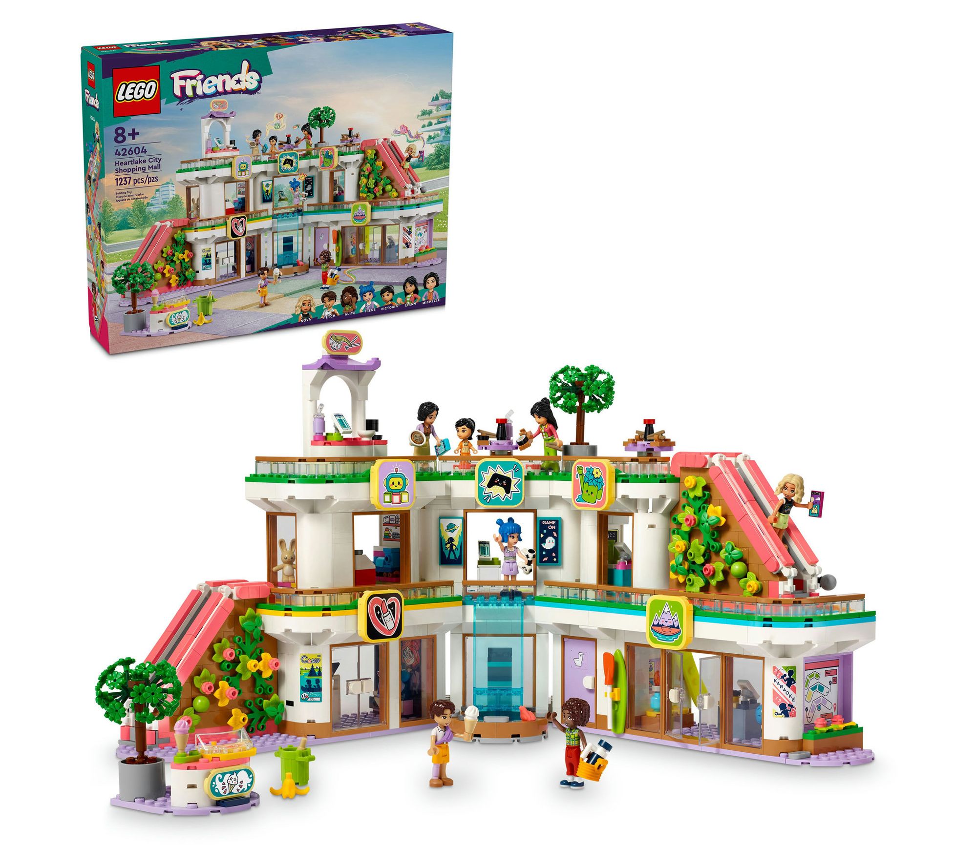 LEGO Friends Heartlake City Shopping Mall 42604Build Kit