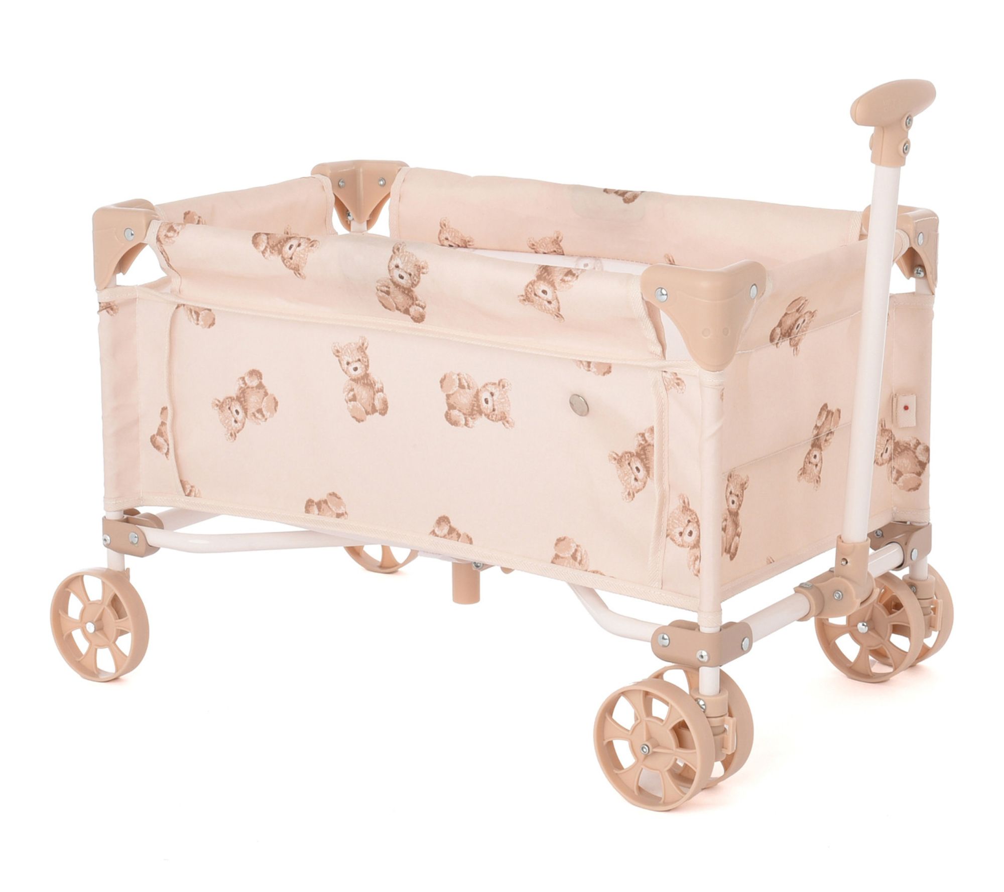 Roma Prams Teddy Bear Toy Wagon Push and Pull Cart