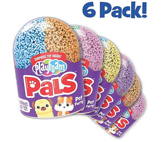 Educational Insights Playfoam Pals S/6 Pet Party - Series 2