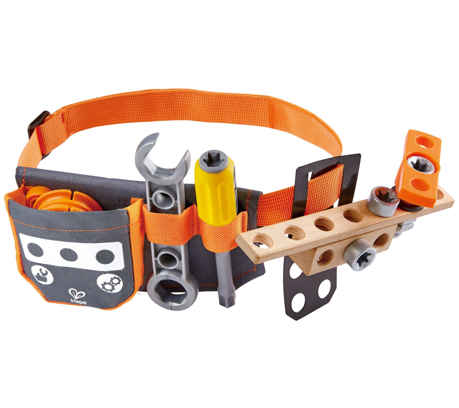 Hape Junior Inventor Scientific Tool Belt - 19pcs
