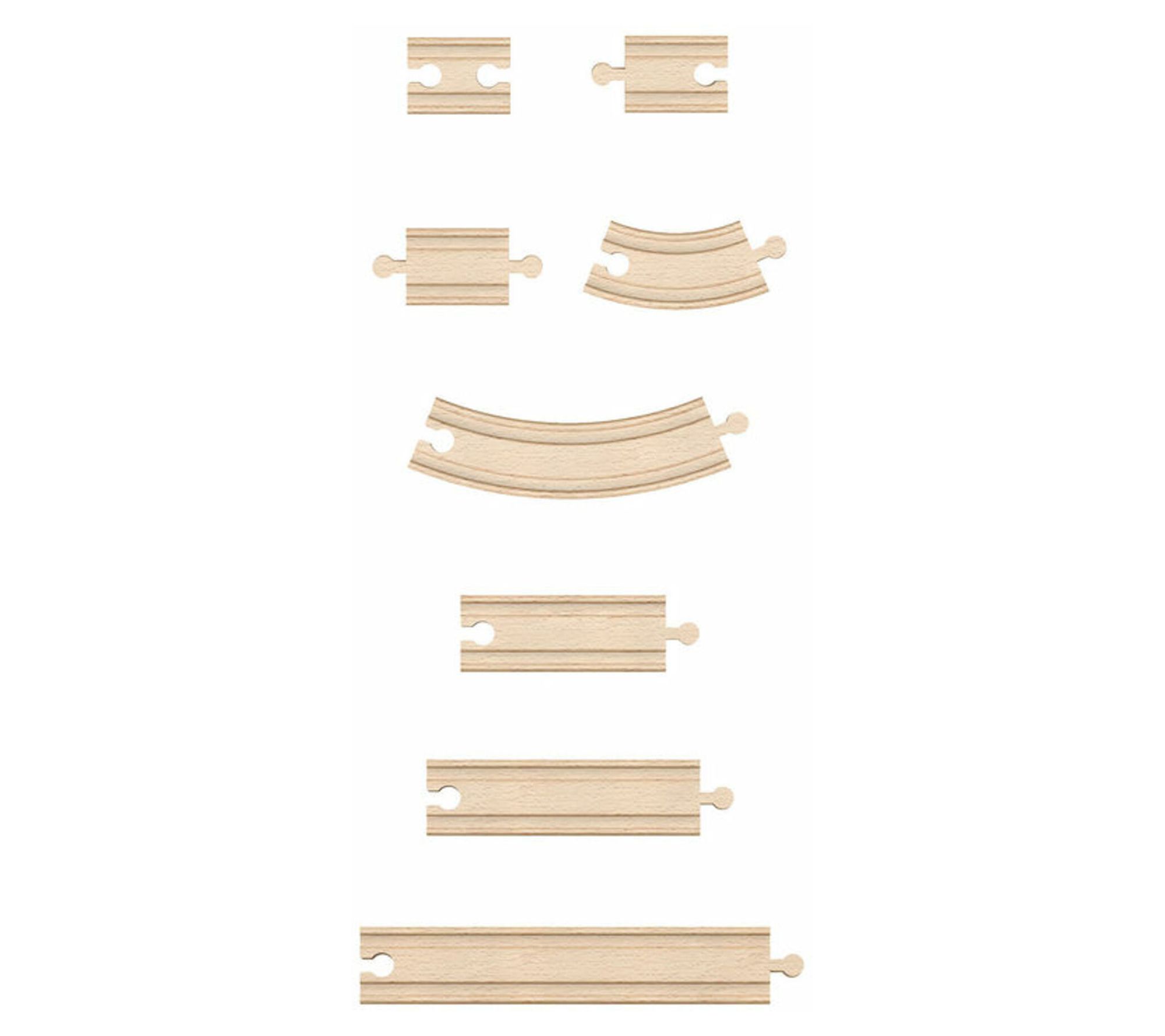 Hape Railway Collection Super Expansion Rail Pack - 24 Pieces