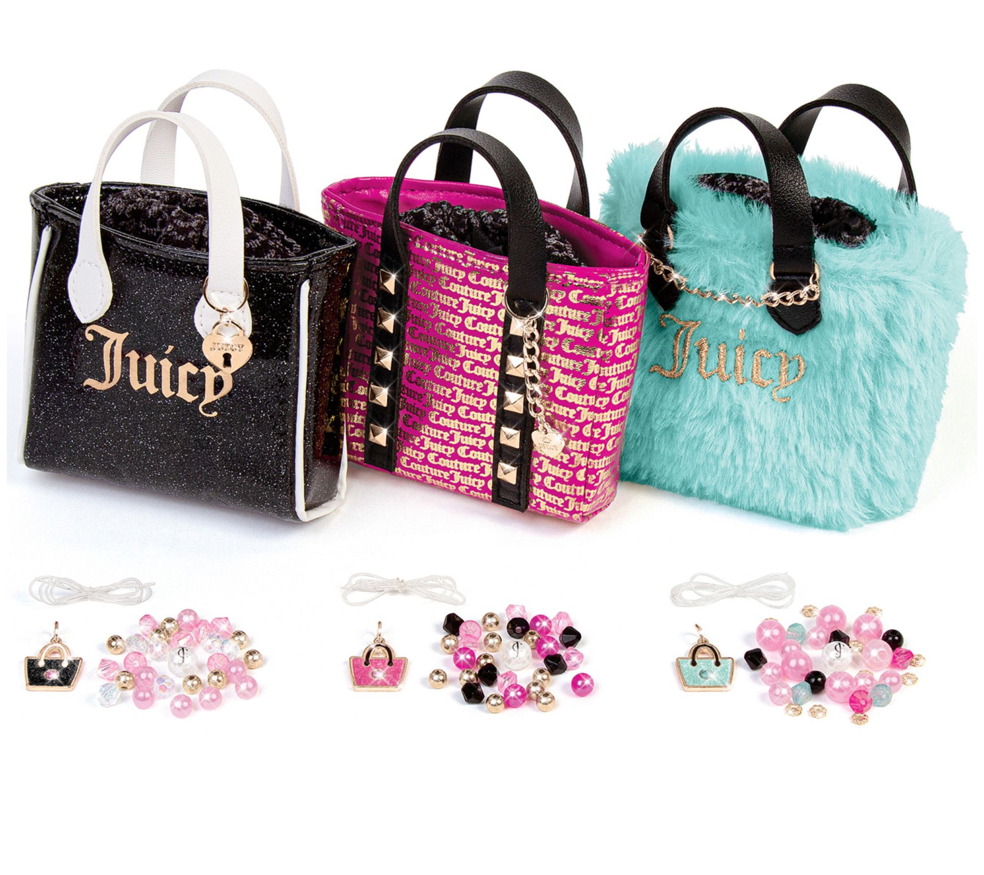 Make It Real Juicy Couture Mini Handbag & Bracelet Wardrobe