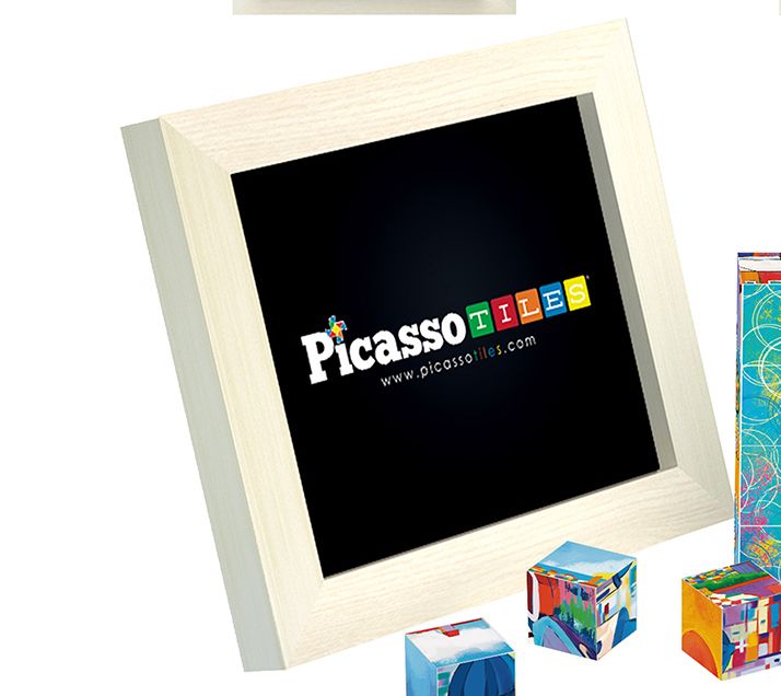 PicassoTiles Magnet Puzzle Cubes Famous Paintings
