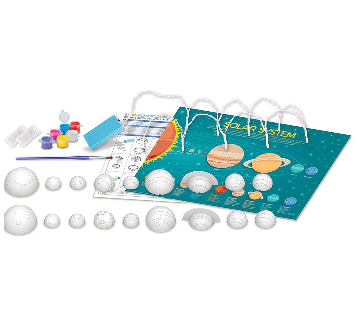 4M: STEAM Powered Kids: Solar System String Lights