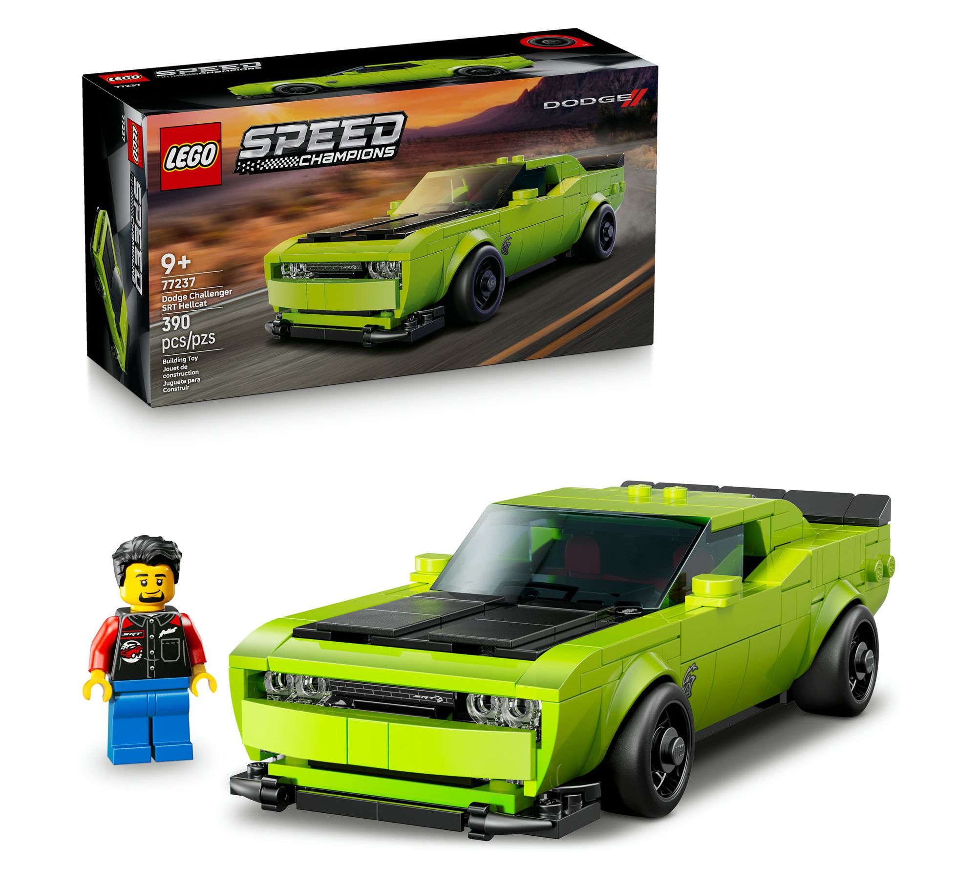 LEGO Speed Champions Dodge Challenger SRT Hellcat Sports Car T
