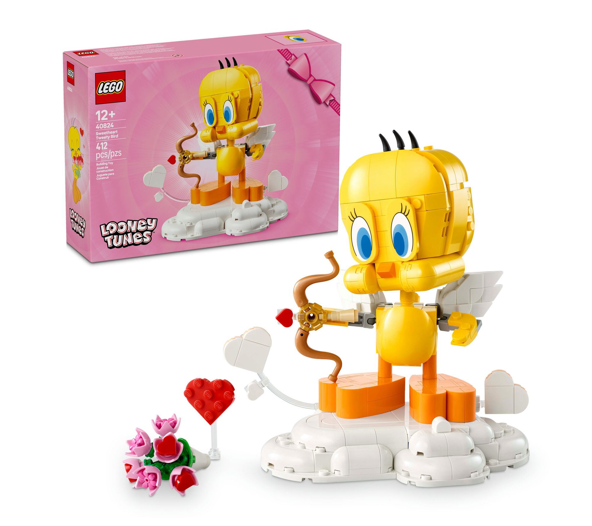 LEGO Looney Tunes Sweetheart Tweety Bird FigureDisplay Buildi