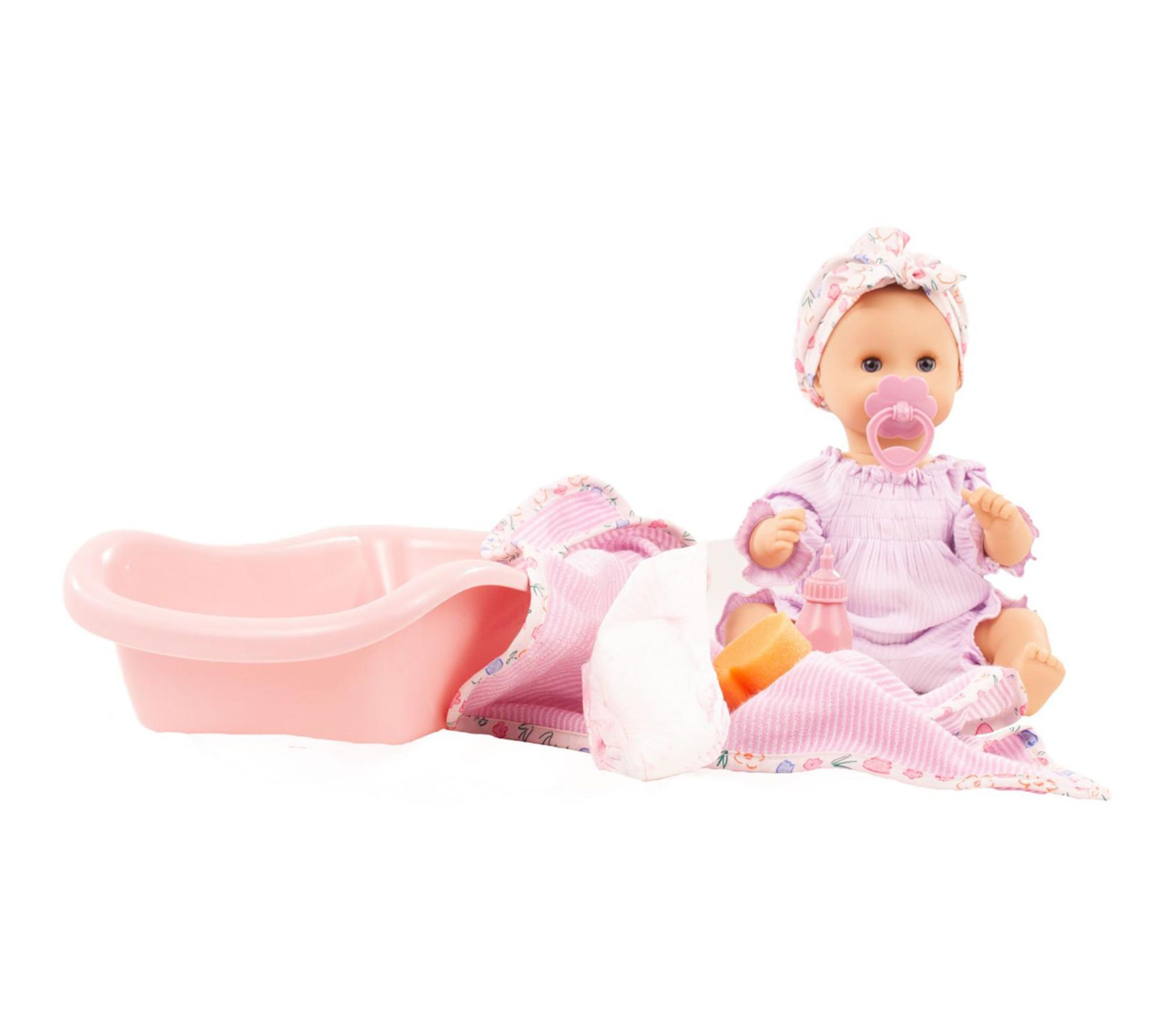 Gotz Sleepy Aquini Girl BliBlaBlume 13in Bath Baby Doll