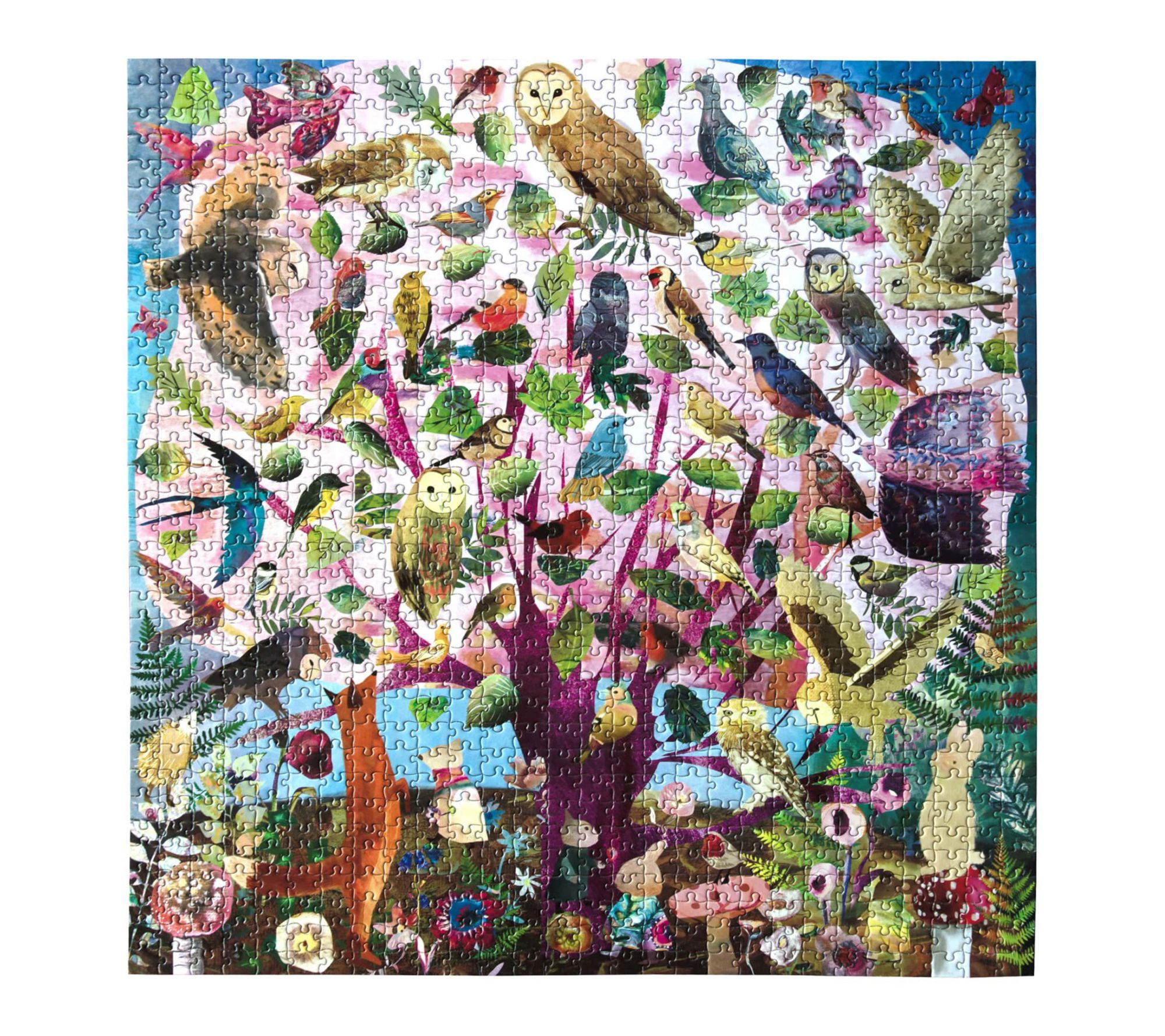 eeBoo Piece & Love Parliament of Owls 1000pc Ji gsaw Puzzle