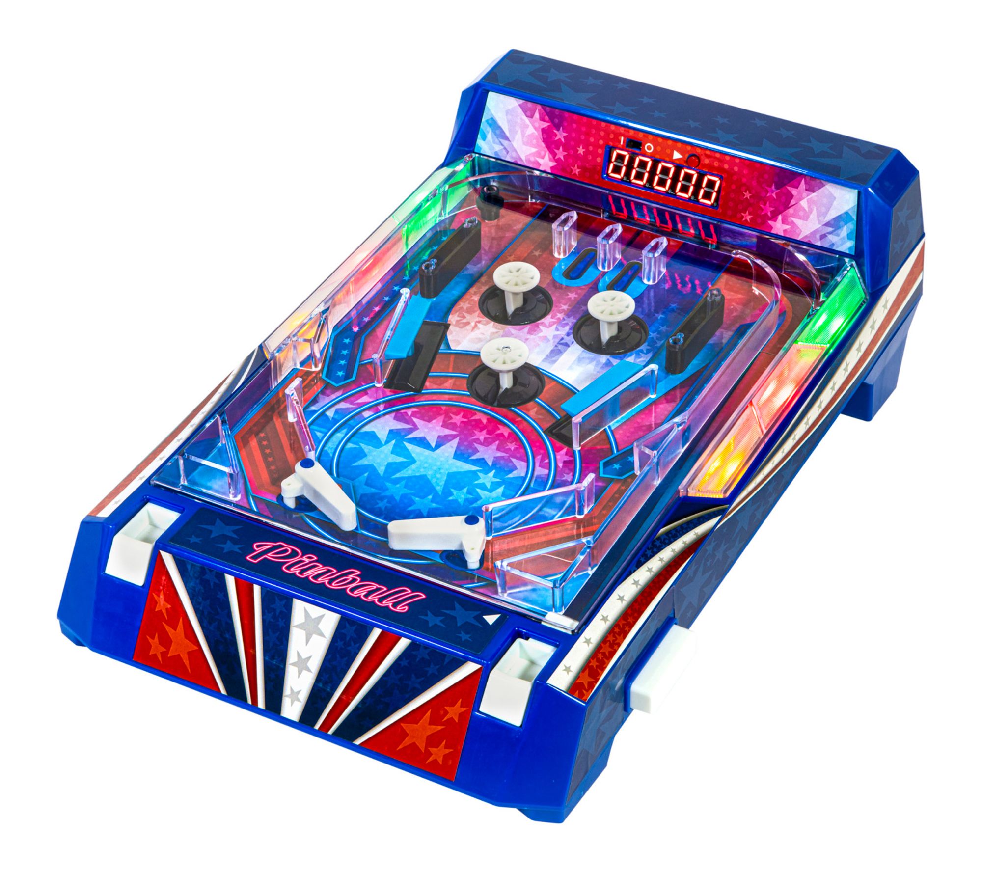 Ambassador Games Retro Arcade Electronic Pinball Tabletop Game