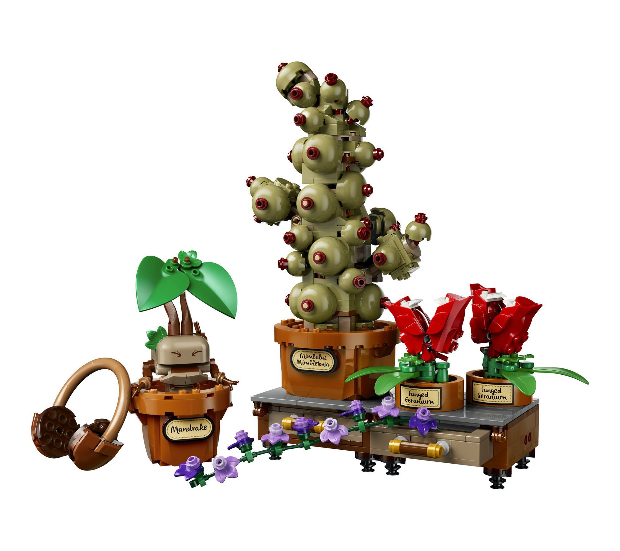 LEGO Harry Potter Hogwarts Herbology Plants 817 Pcs
