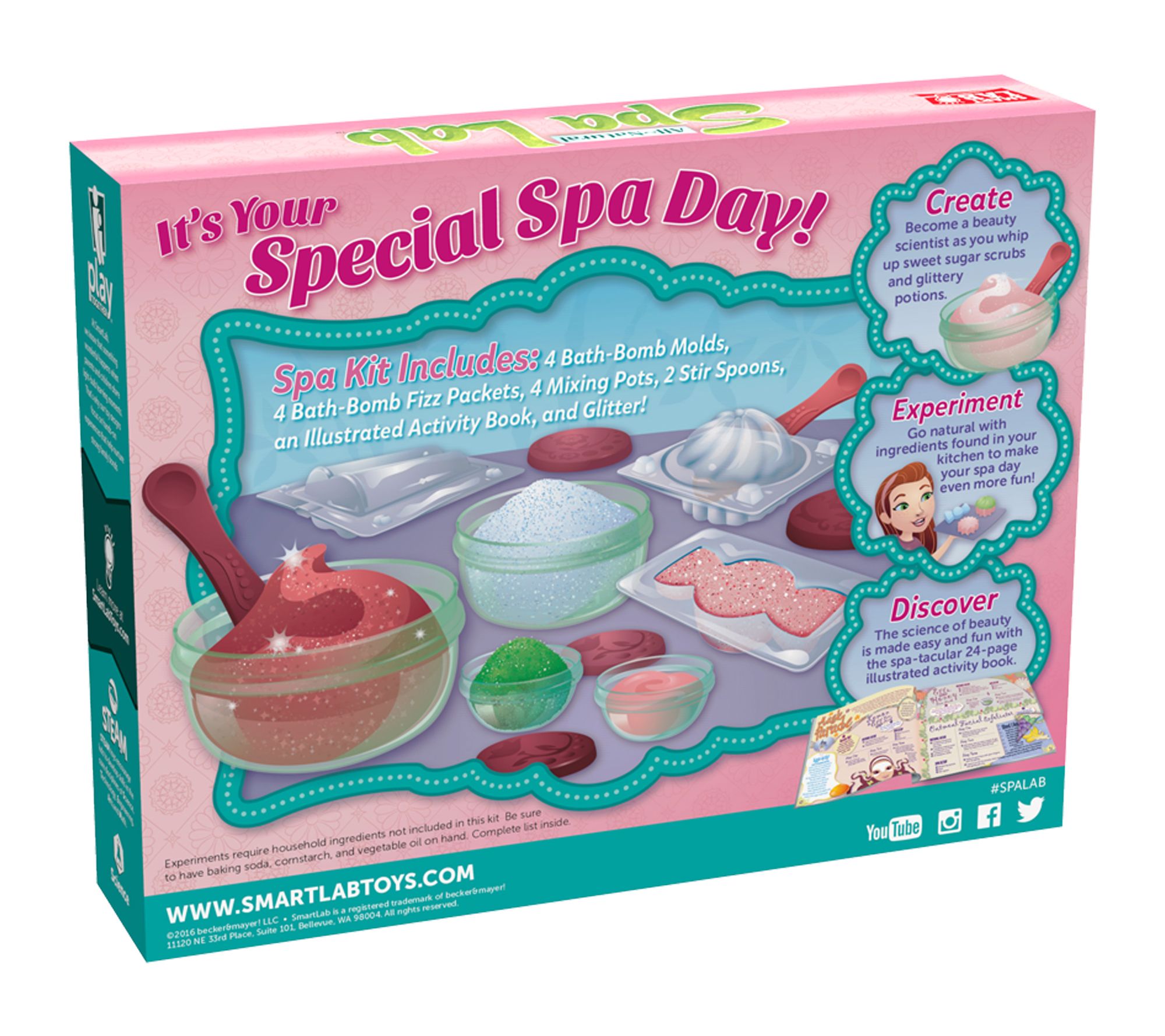 SmartLab Toys All-Natural Spa Day 