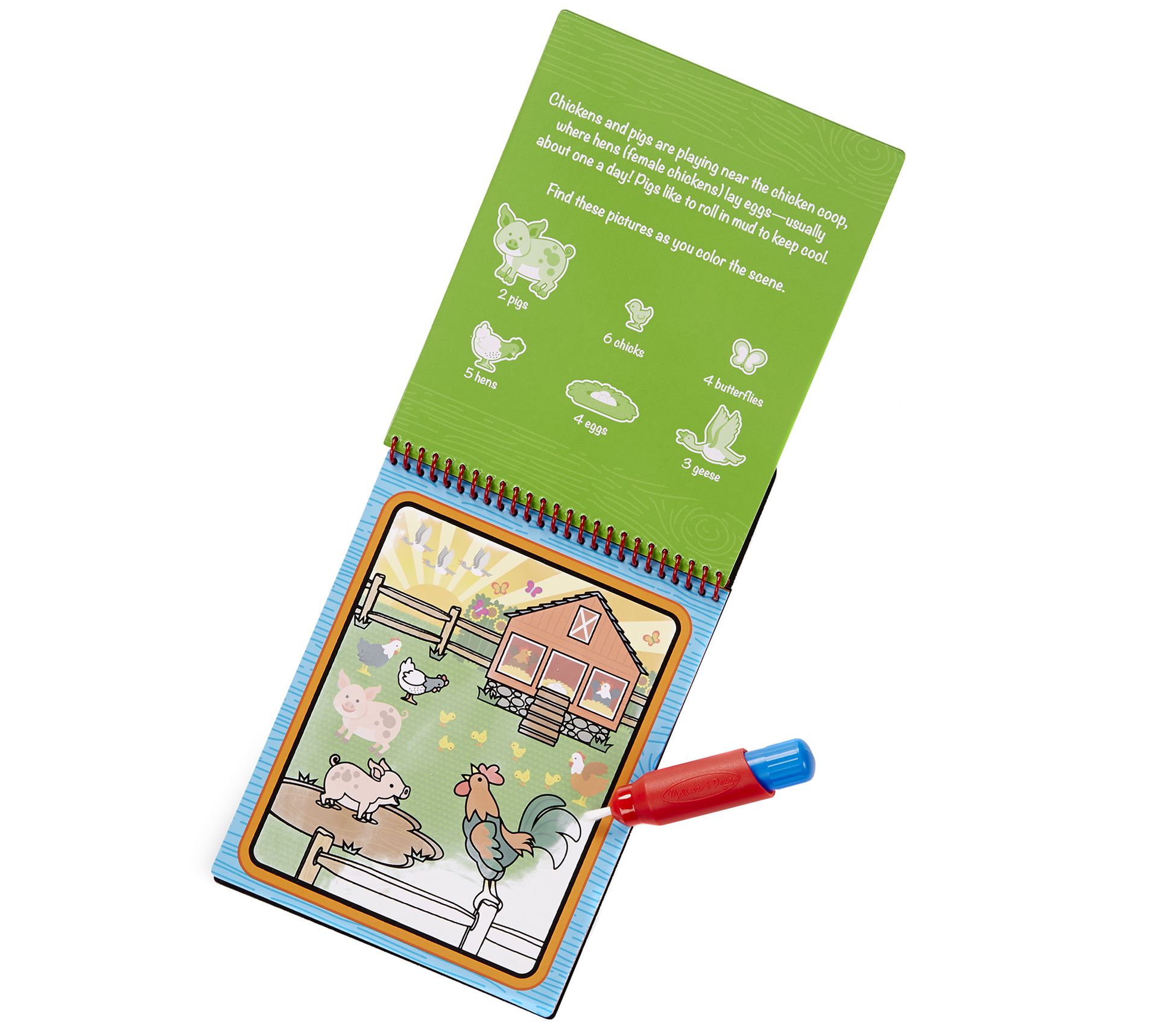 melissa and doug water pen book