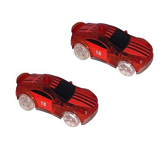 Twister Tracks Set of Two Micro Series Add-on LED Cars
