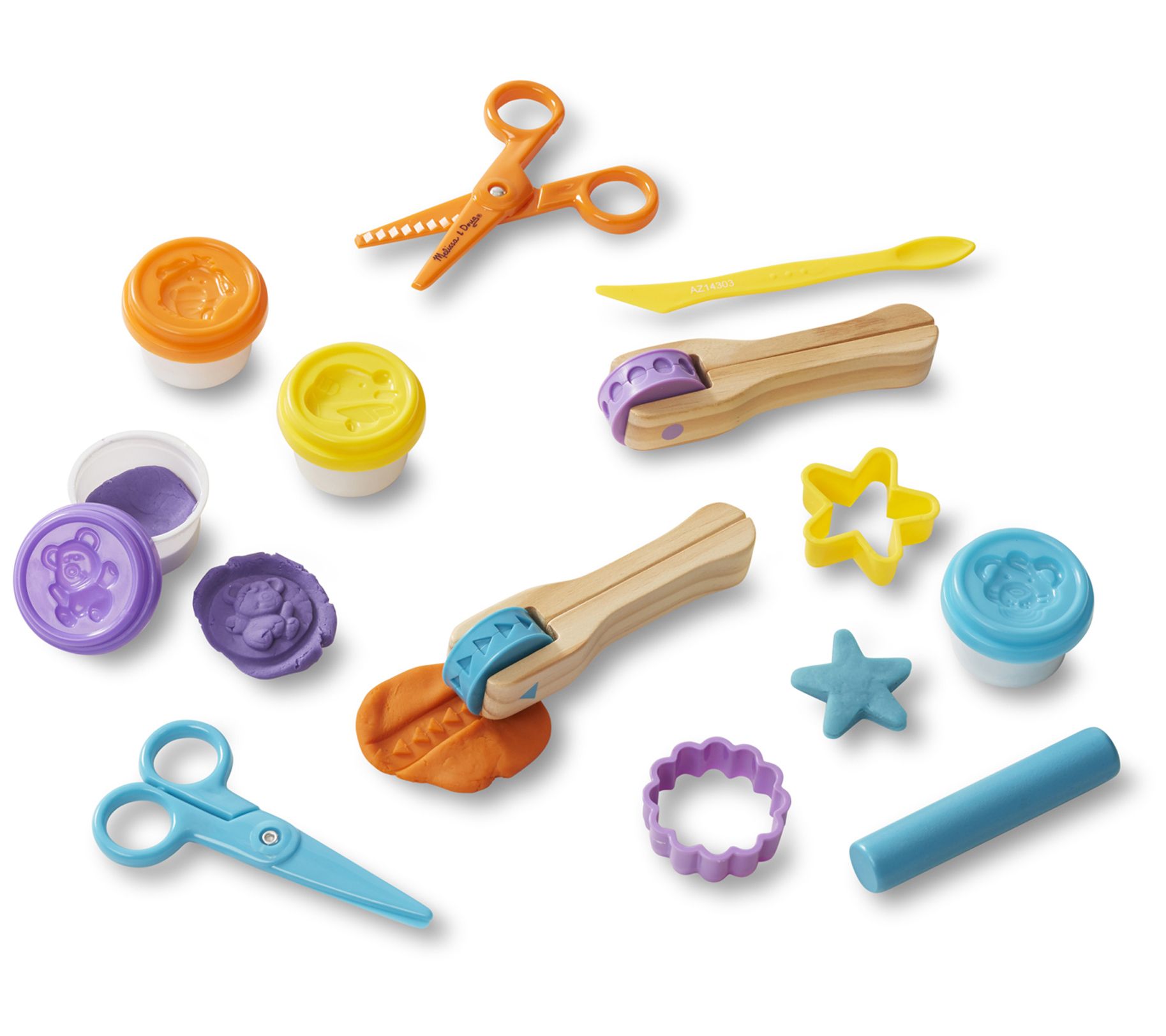 Melissa & Doug Cut, Sculpt & Roll Clay Play Set
