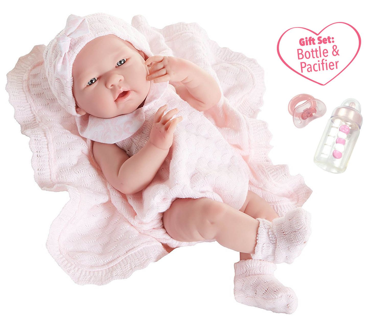 JC Toys La Newborn15" All-Vinyl Doll