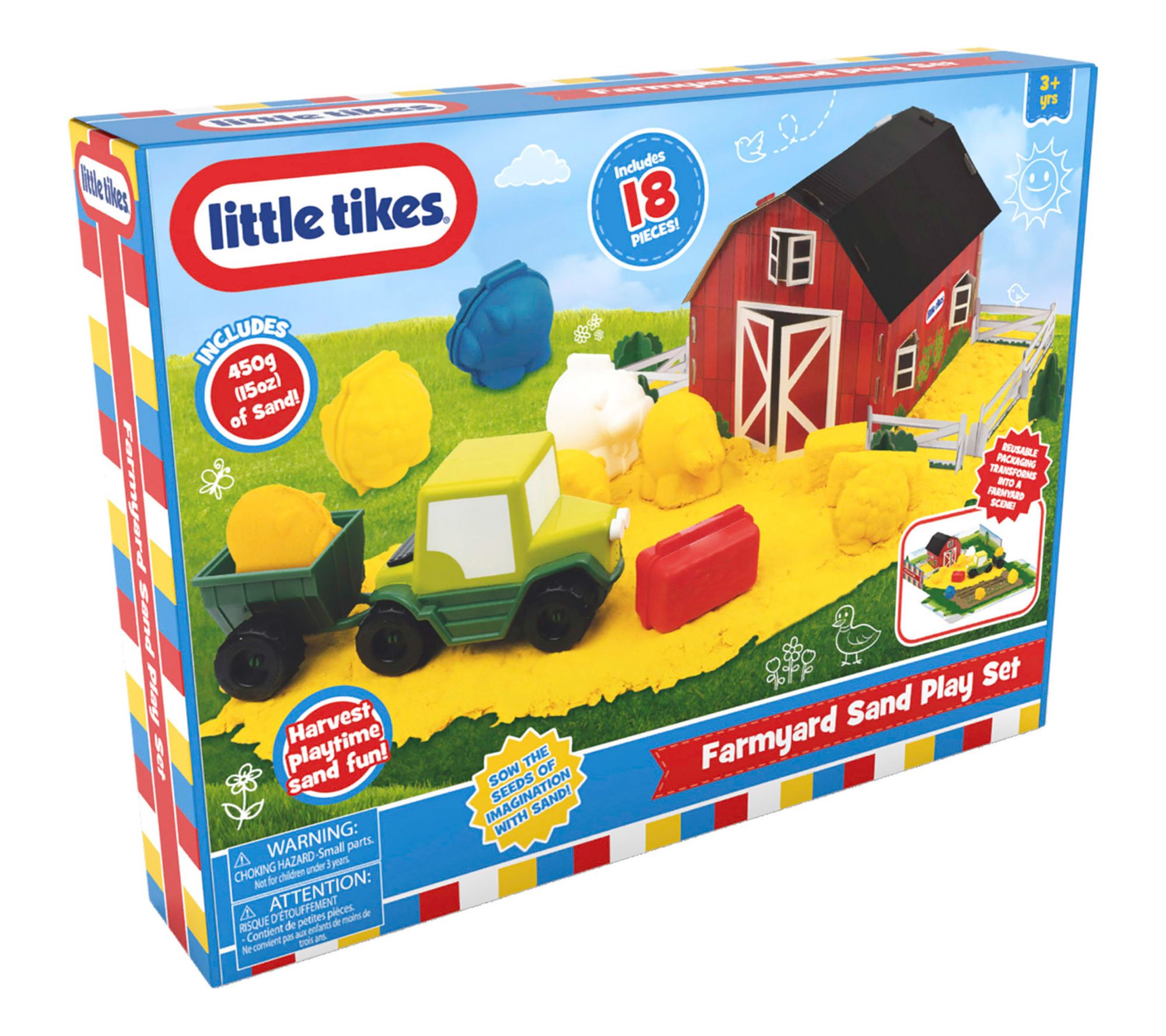 Little Tikes Farmyard Sand Play Set - 18pc