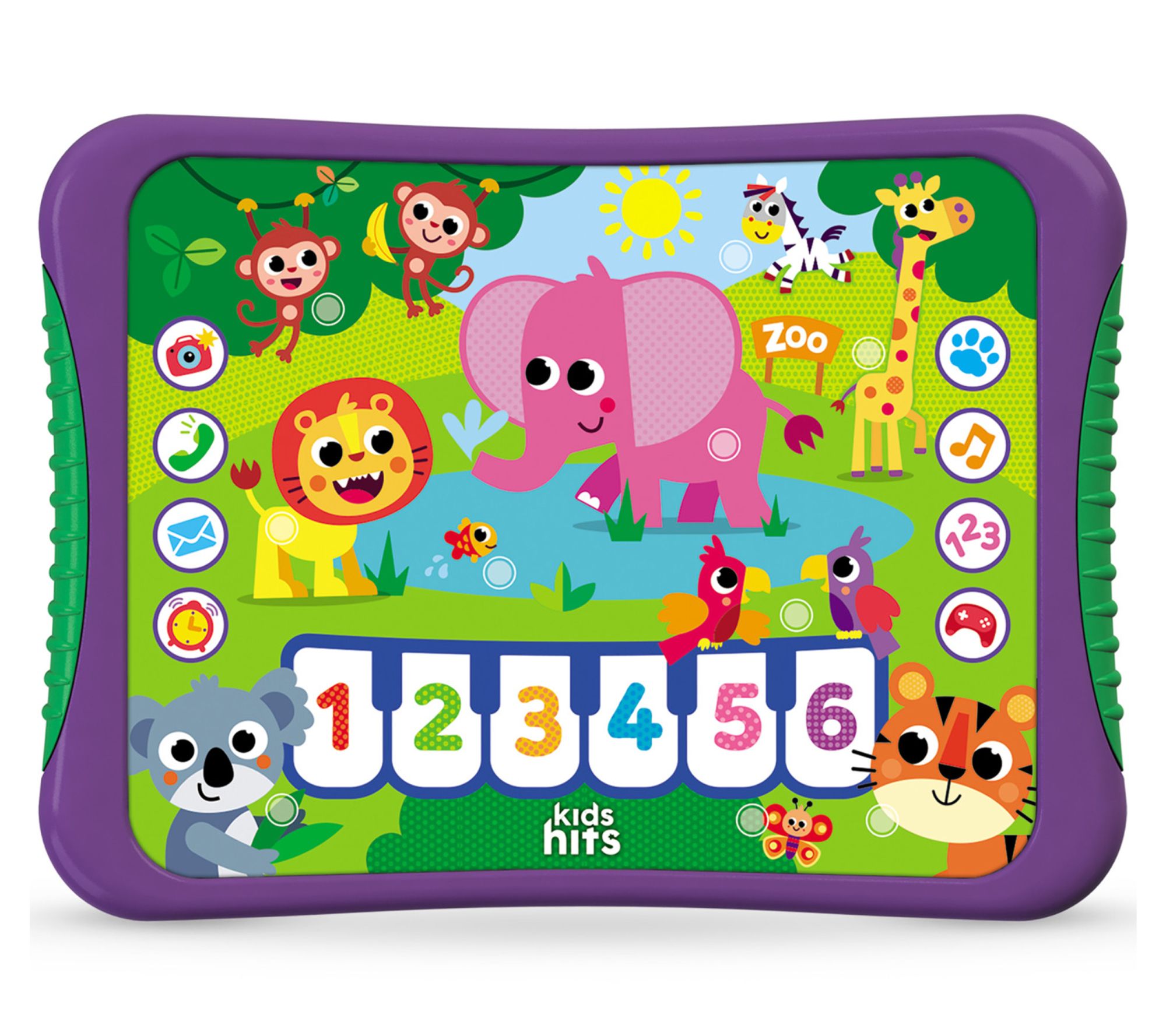  Kids Hits: Hit Pad - My Busy Zoo - EducationalTablet Toy