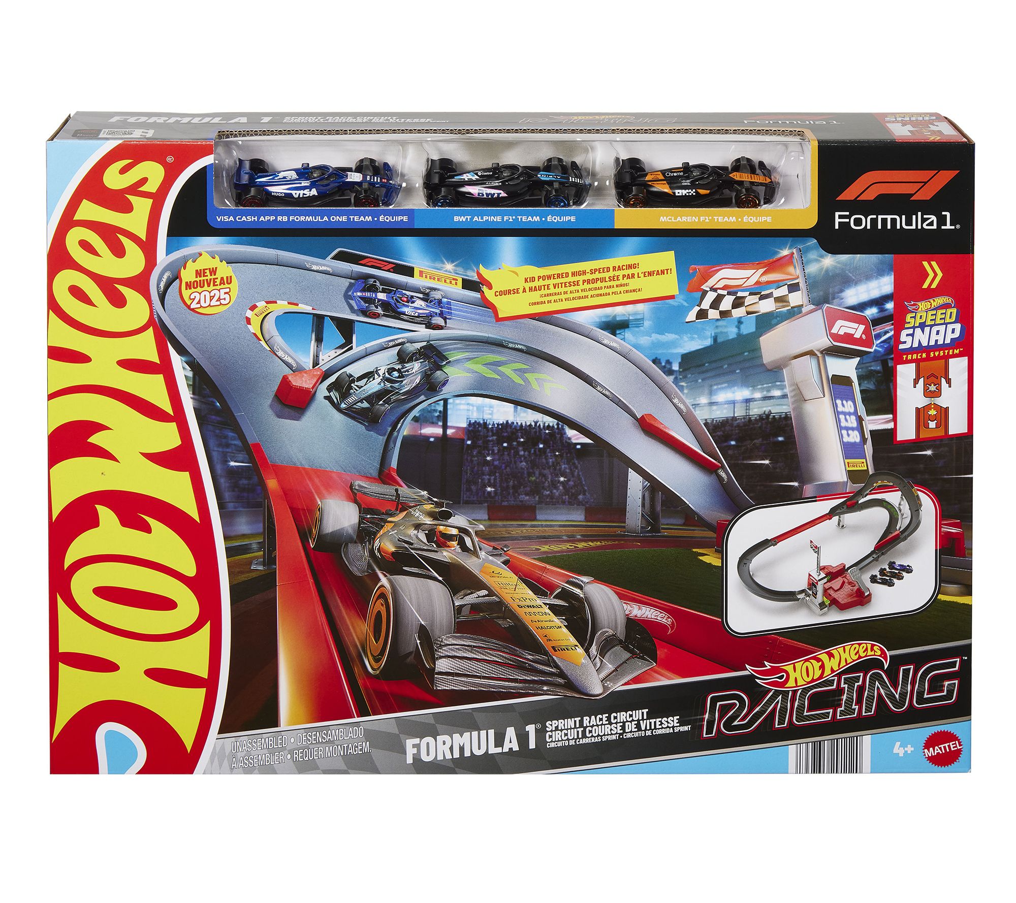 Hot Wheels Racing Formula 1 Sprint Race Circuit - QVC.com