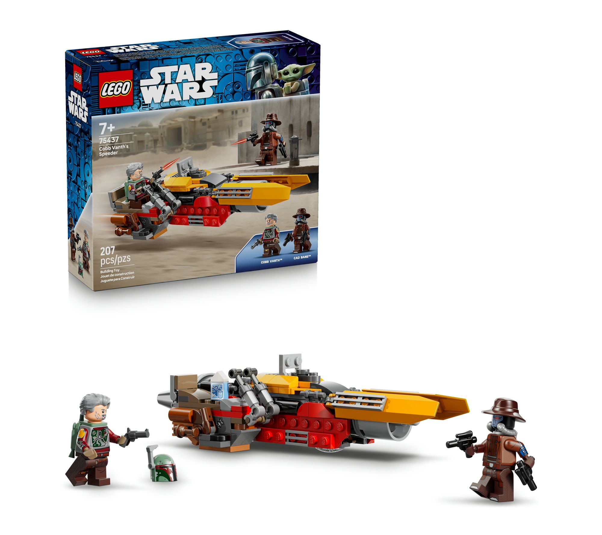 LEGO Star Wars Cobb Vanth's Speeder Toy Building Set 75437