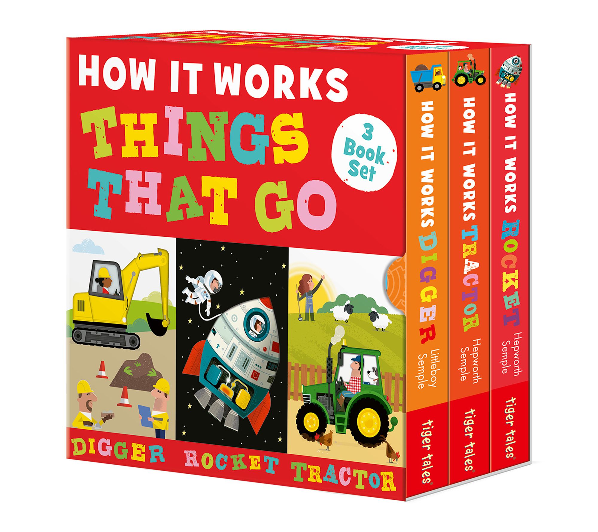 How it Works Things That Go 3 Book Boxed Set
