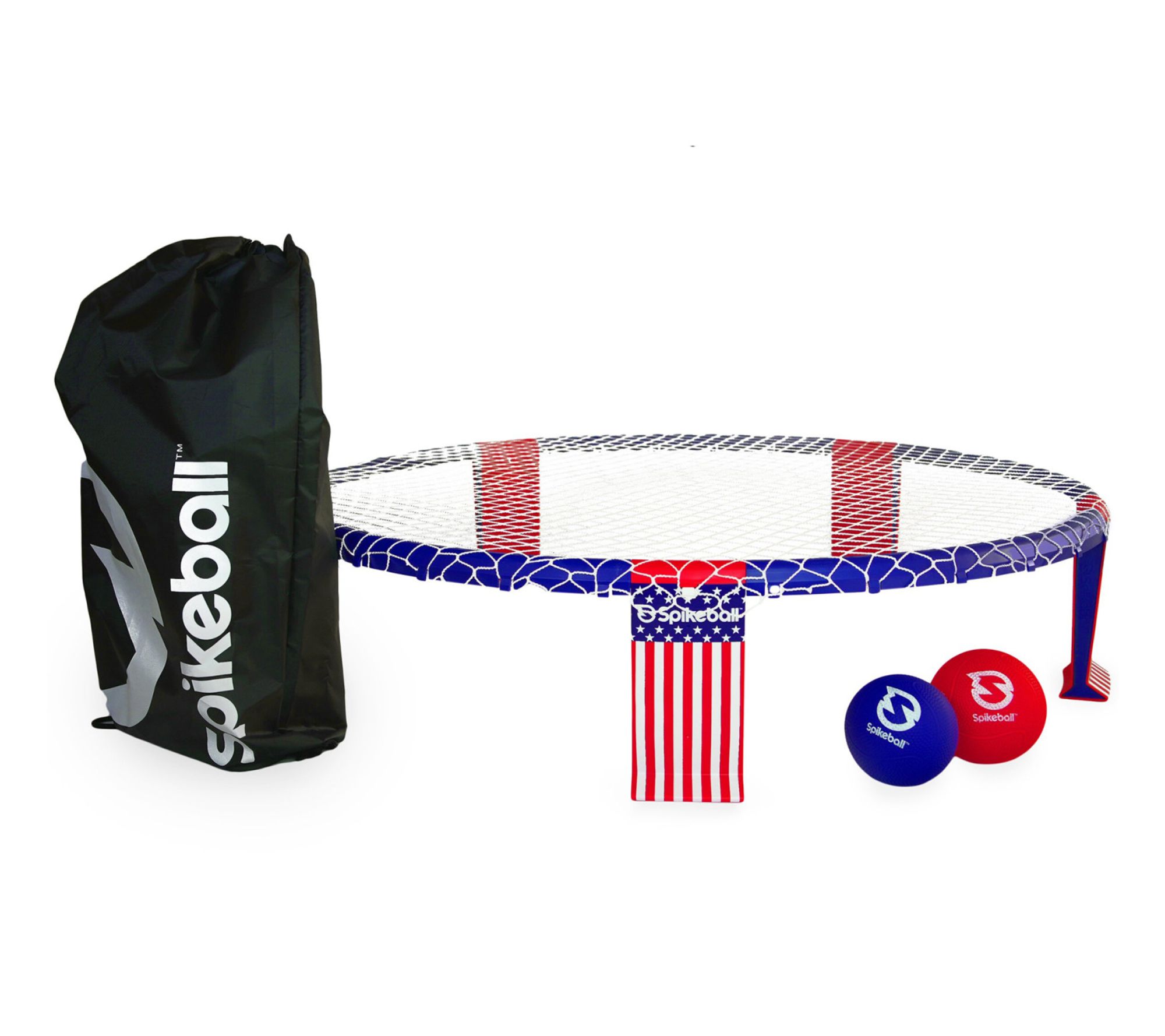 Spikeball Weekender USA Set Volleyball & 4 Square Game