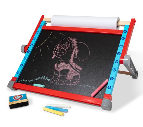 Paw Patrol Childrens Kids Travel Art Easel Drawing Colouring Pencil Set Toy Gift 