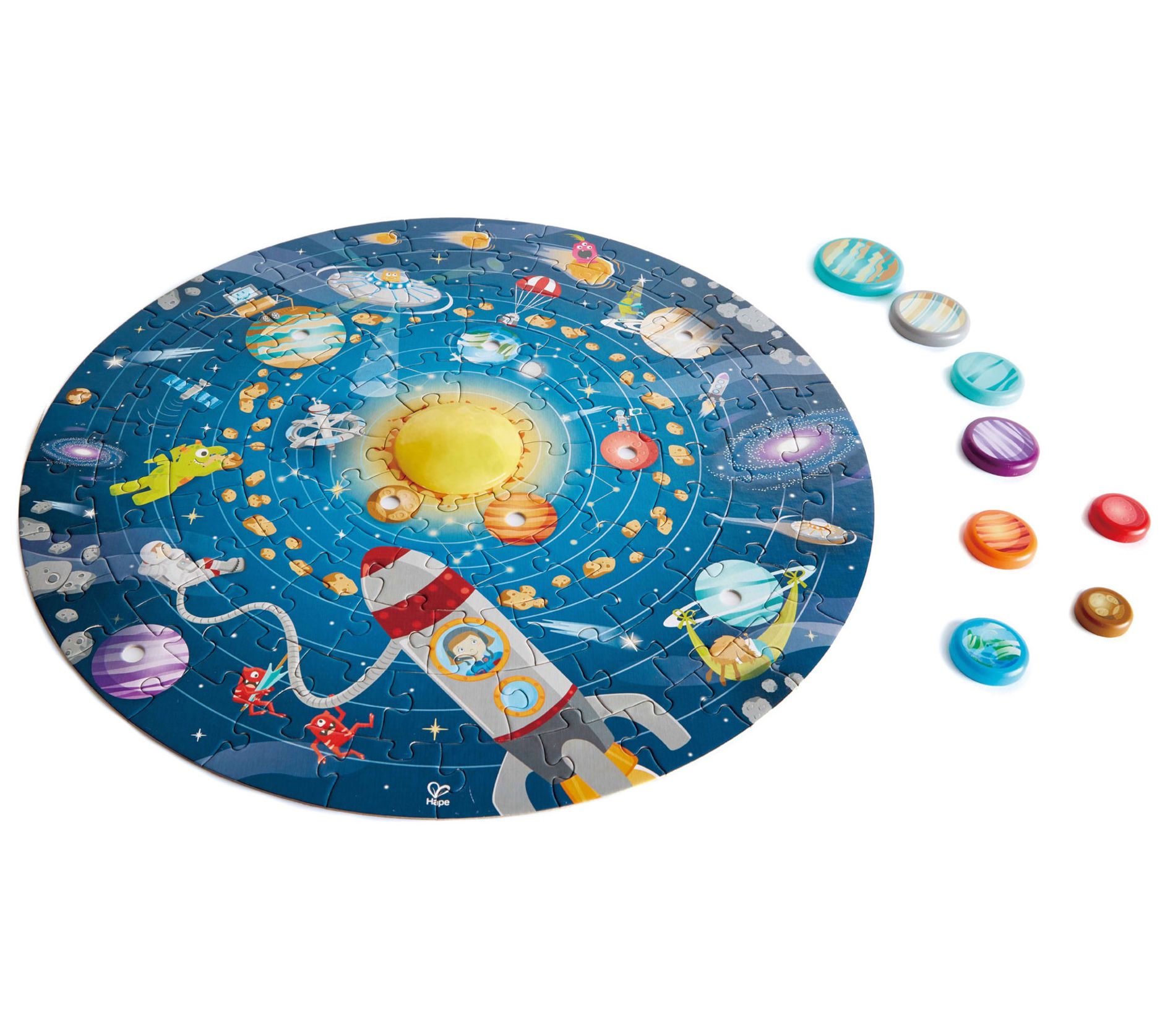 Hape Solar System Puzzle - 100pc