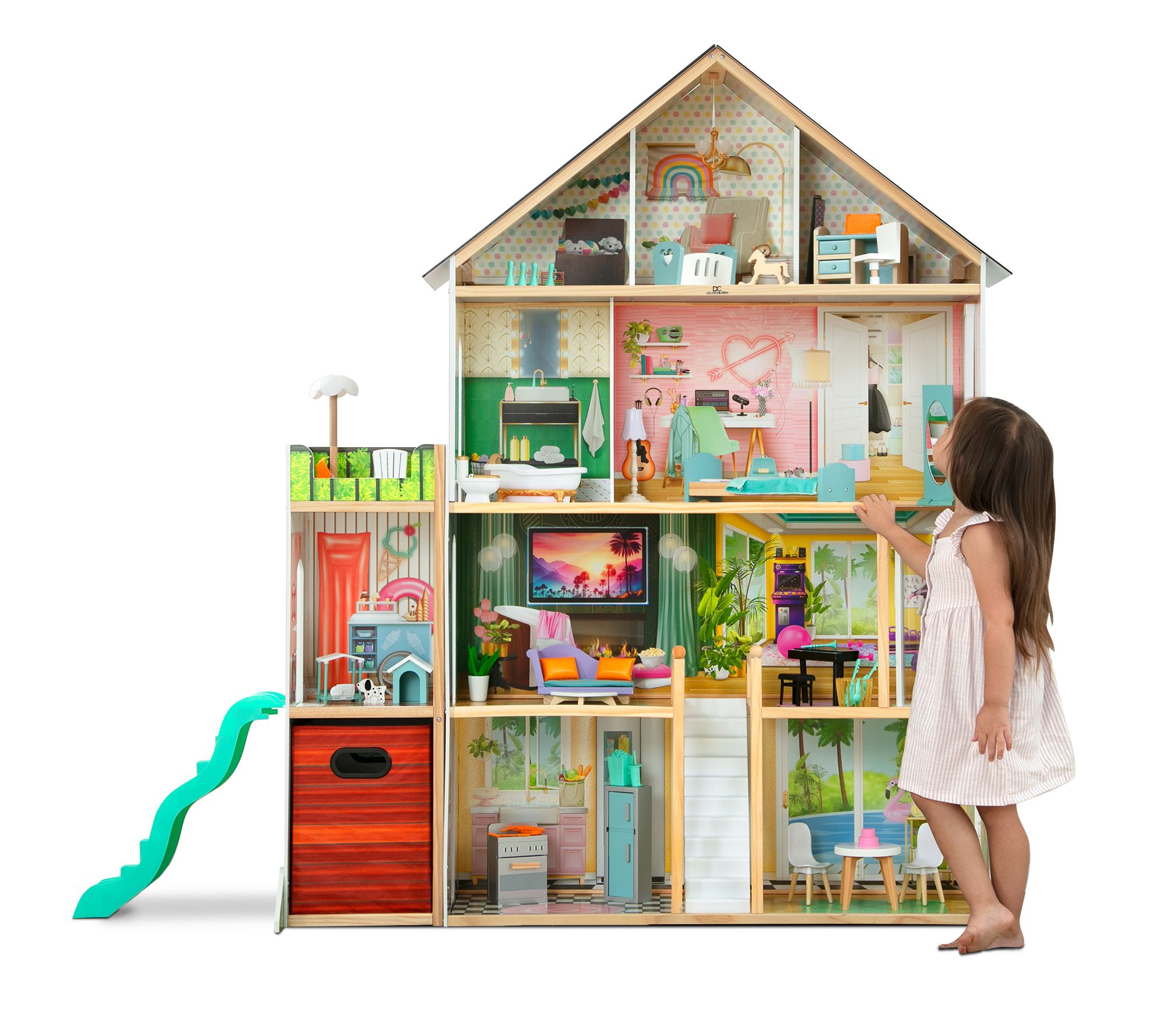 Delta Children Deluxe Maui Dollhouse