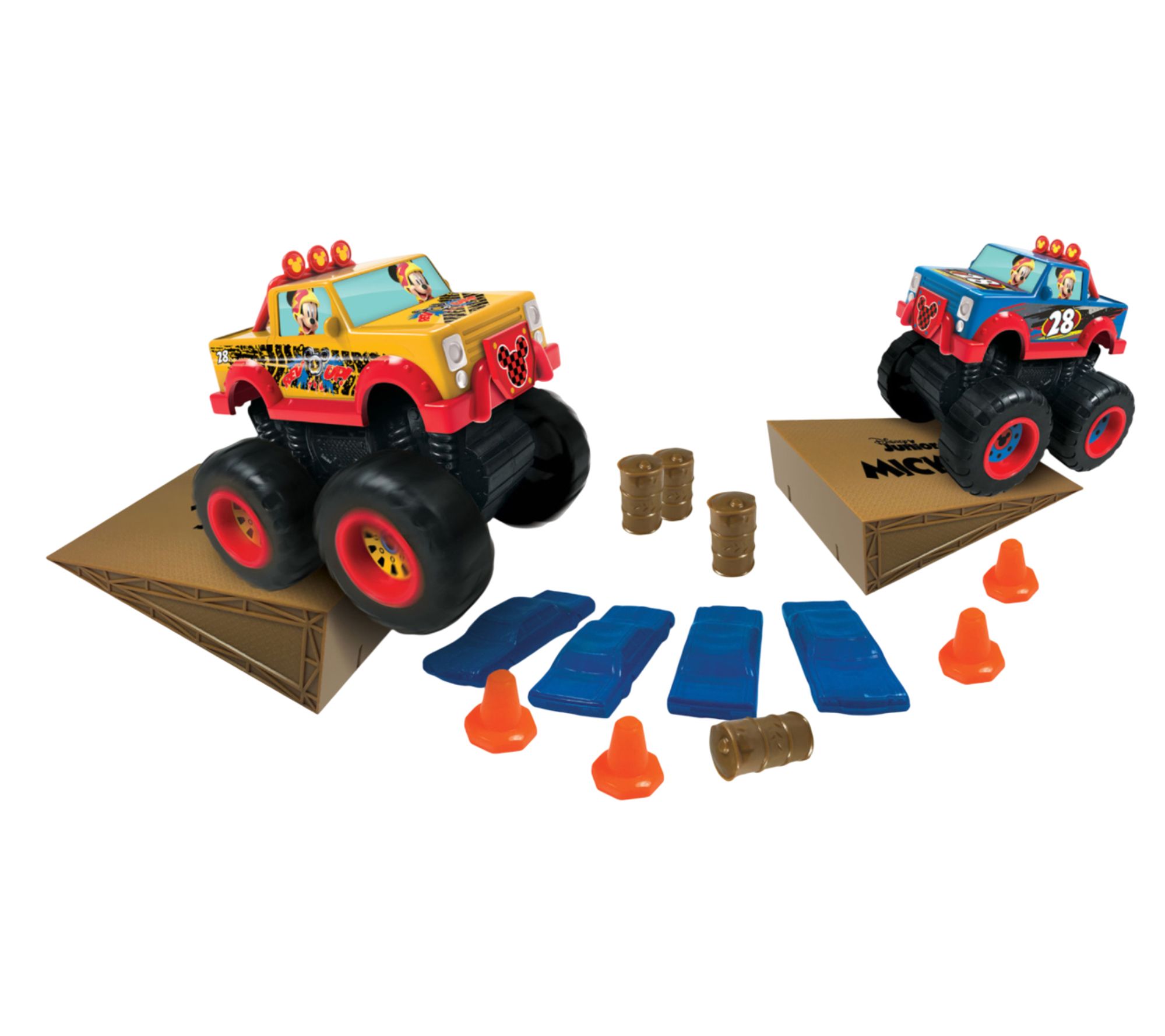 Disney Junior: 18 Piece Off-Road Monster TruckPlayset