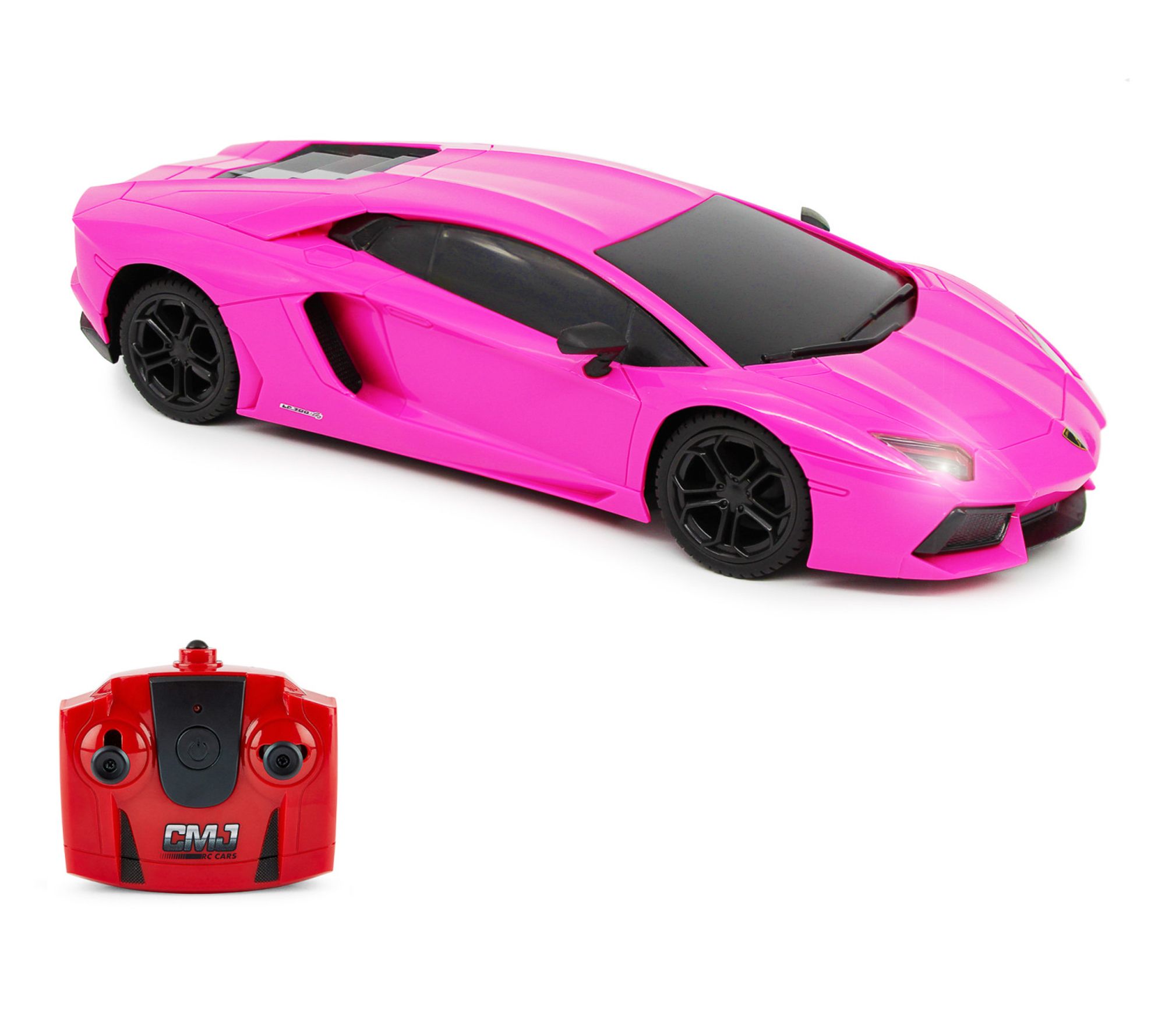 CMJ RC Cars: Lamborghini LP700-4 - Pink, 1:24 Scale
